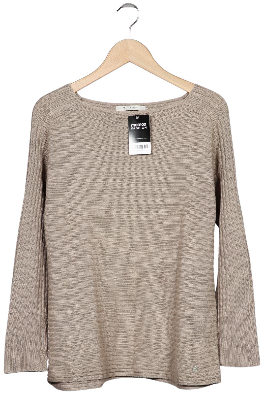 

monari Damen Pullover, beige, Gr. 42