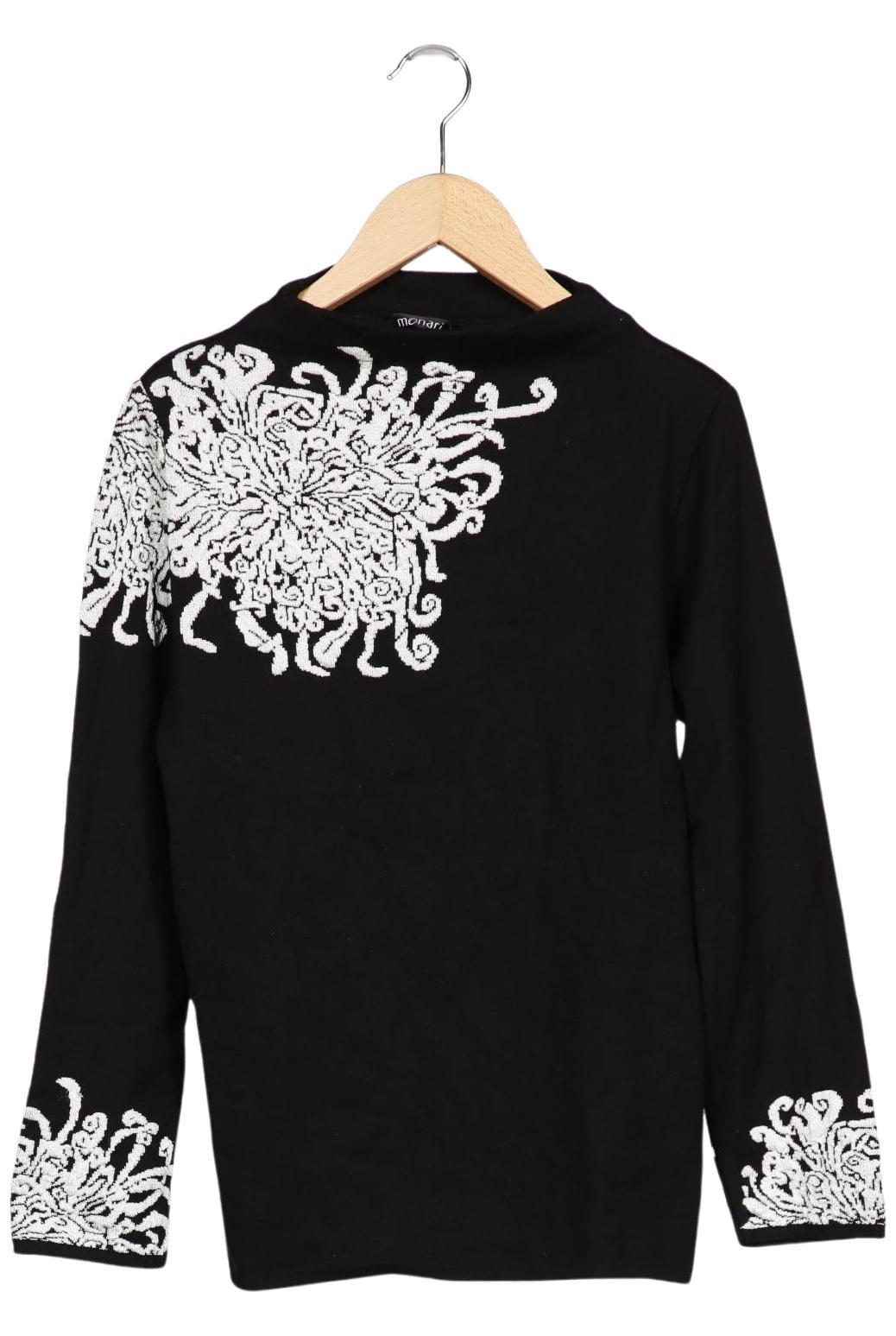 

monari Damen Pullover, schwarz, Gr. 42