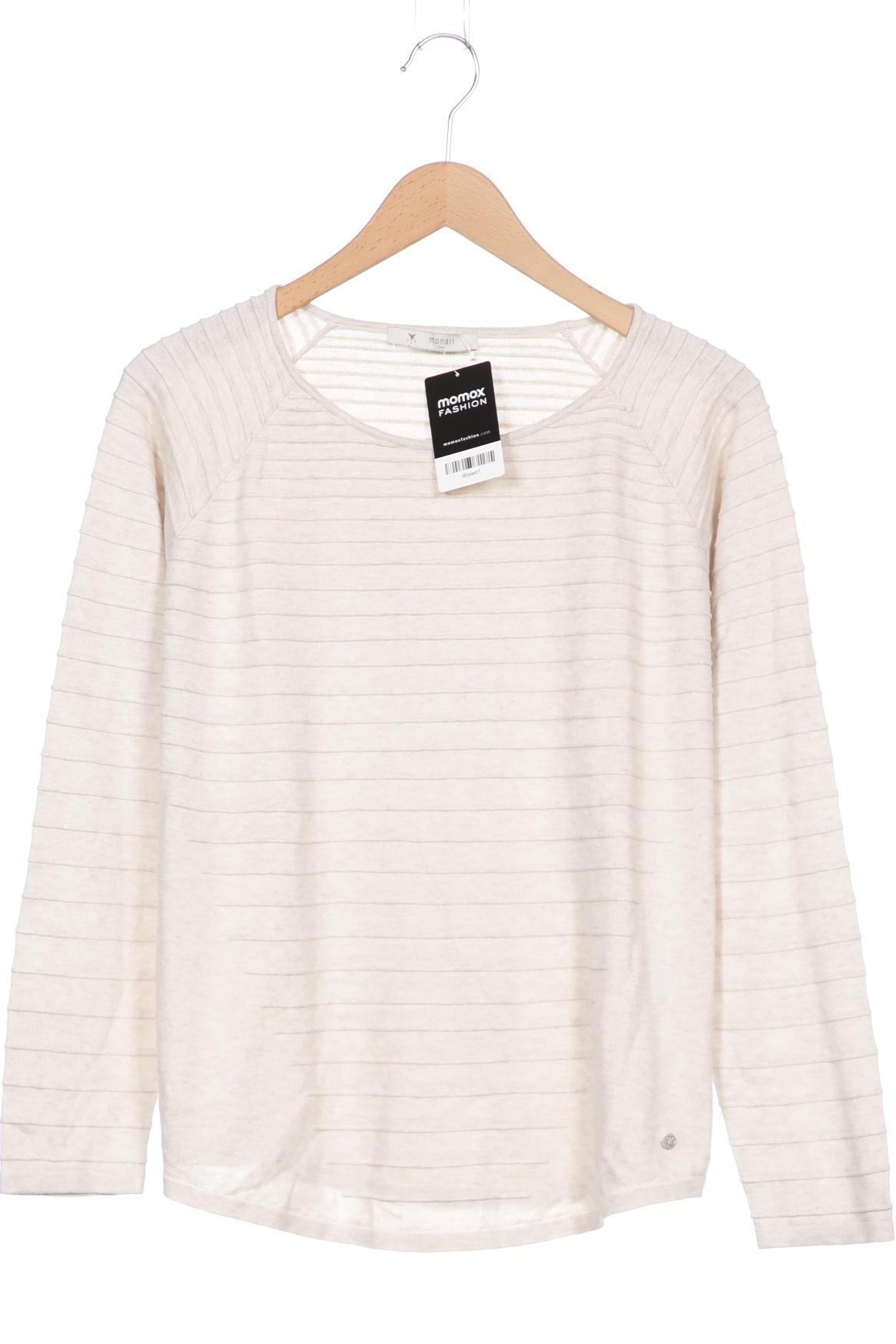 

monari Damen Pullover, beige, Gr. 42