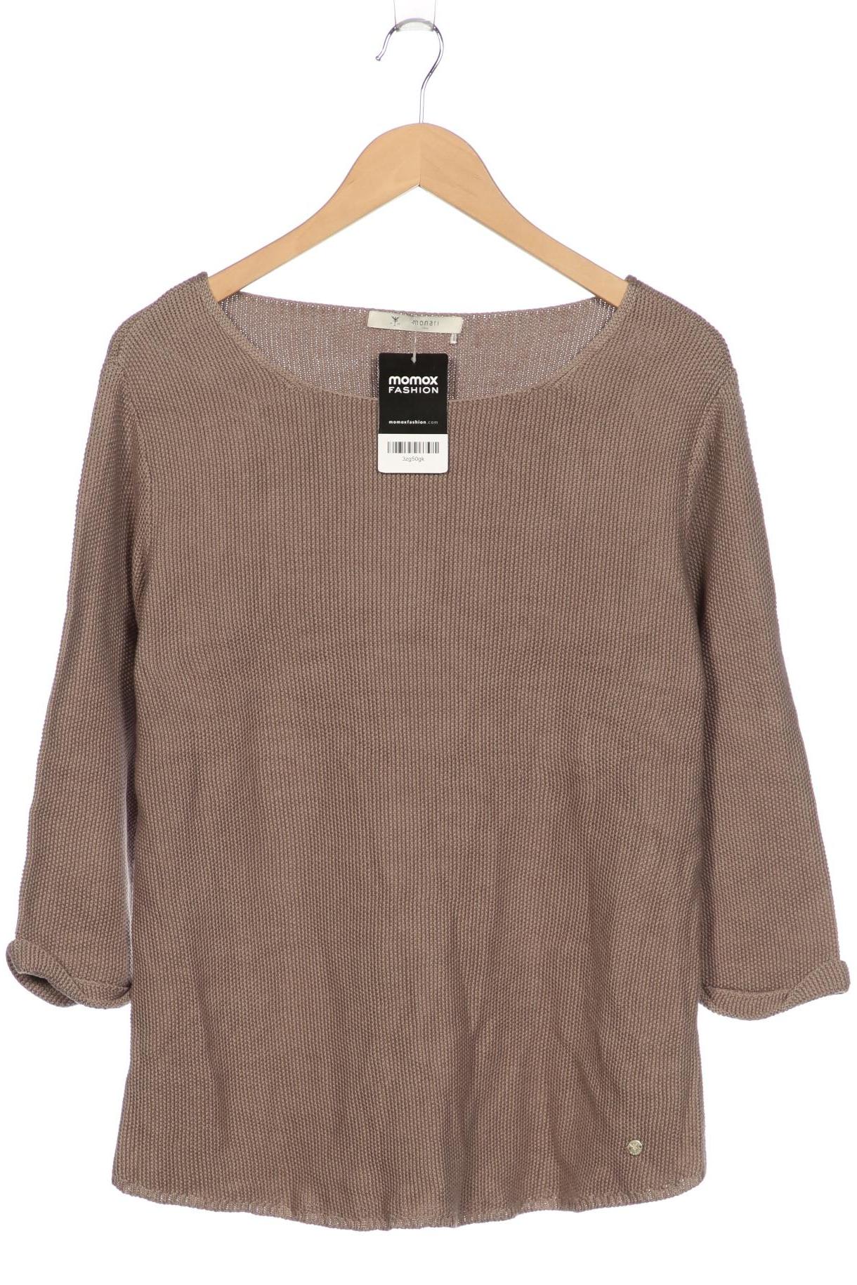 

monari Damen Pullover, braun, Gr. 42