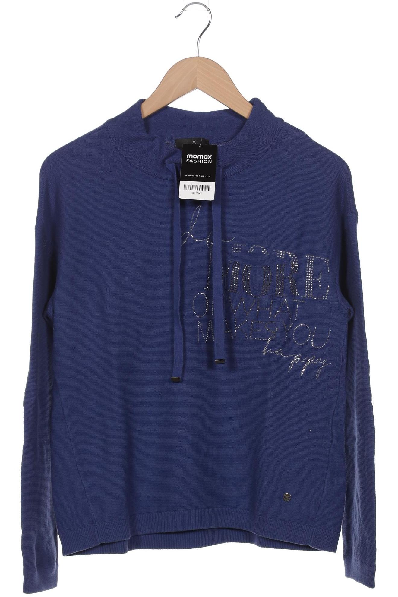 

monari Damen Pullover, blau, Gr. 34