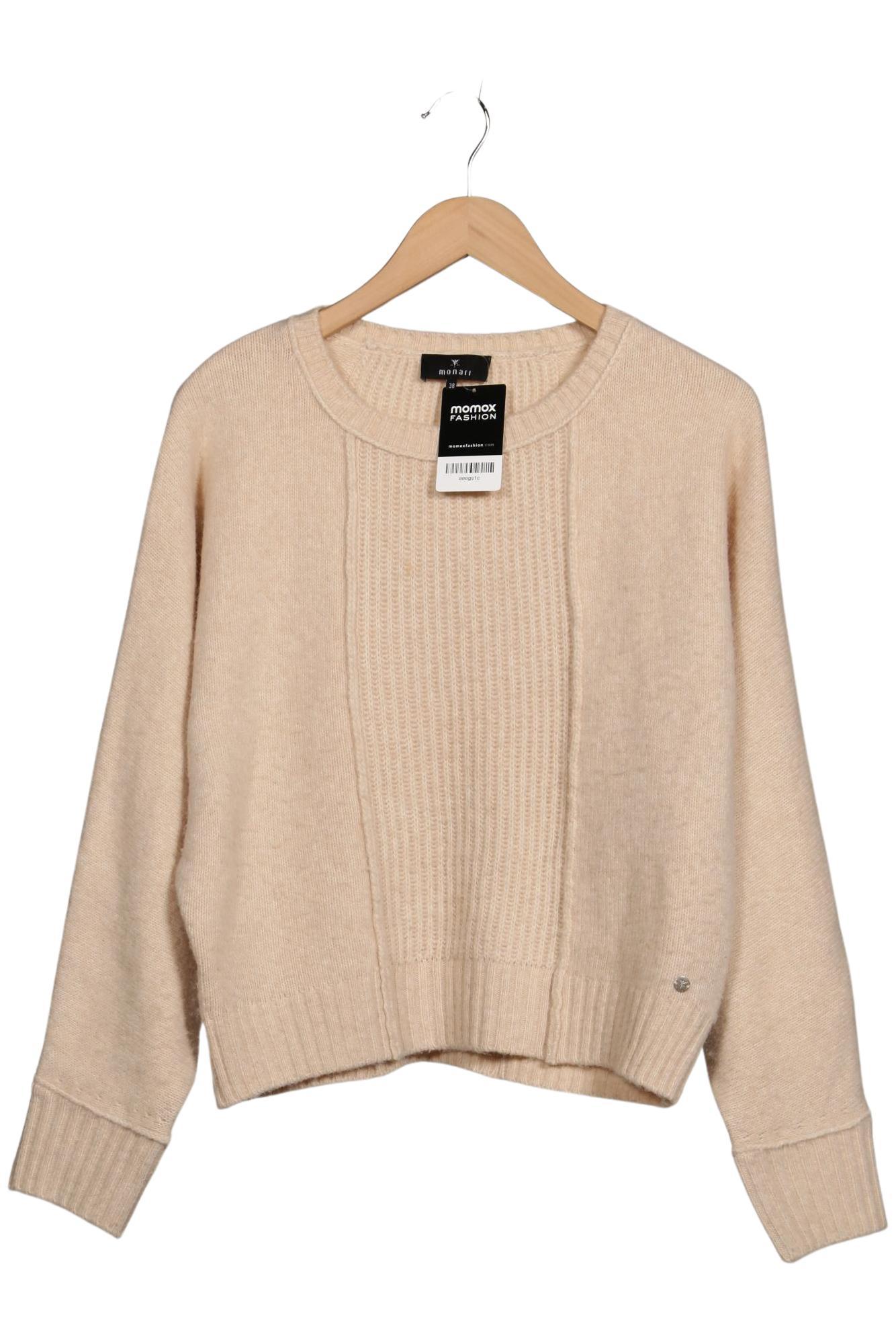 

monari Damen Pullover, cremeweiß, Gr. 38