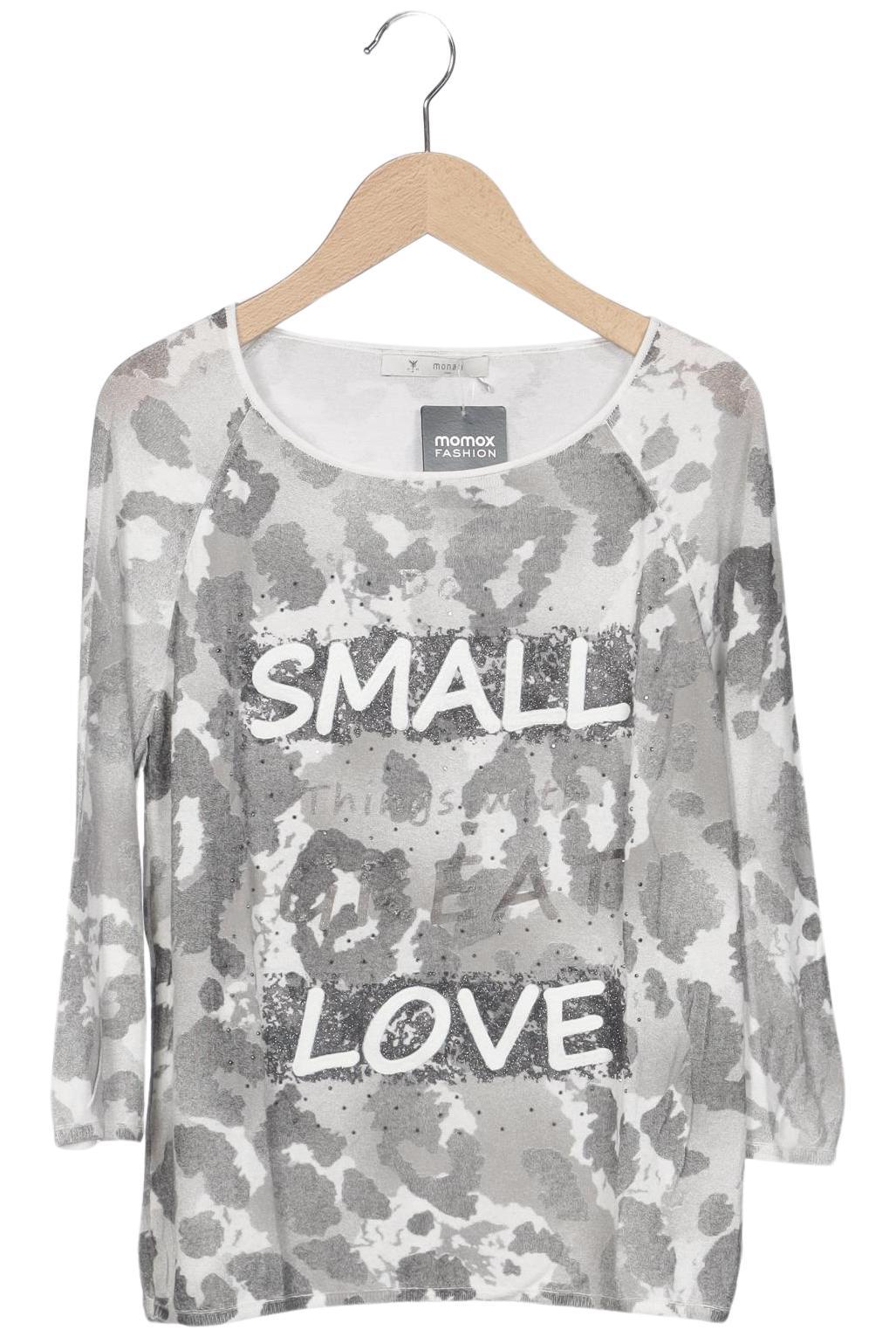 

monari Damen Pullover, grau, Gr. 36