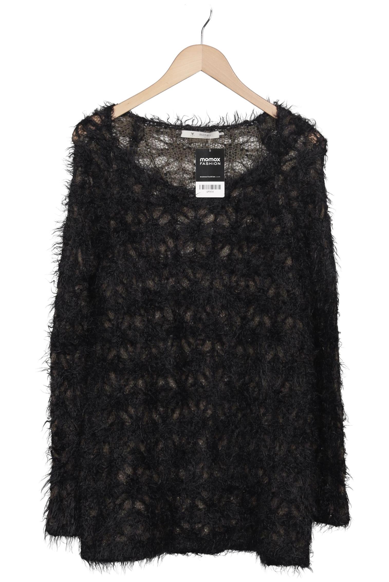 

monari Damen Pullover, schwarz, Gr. 44