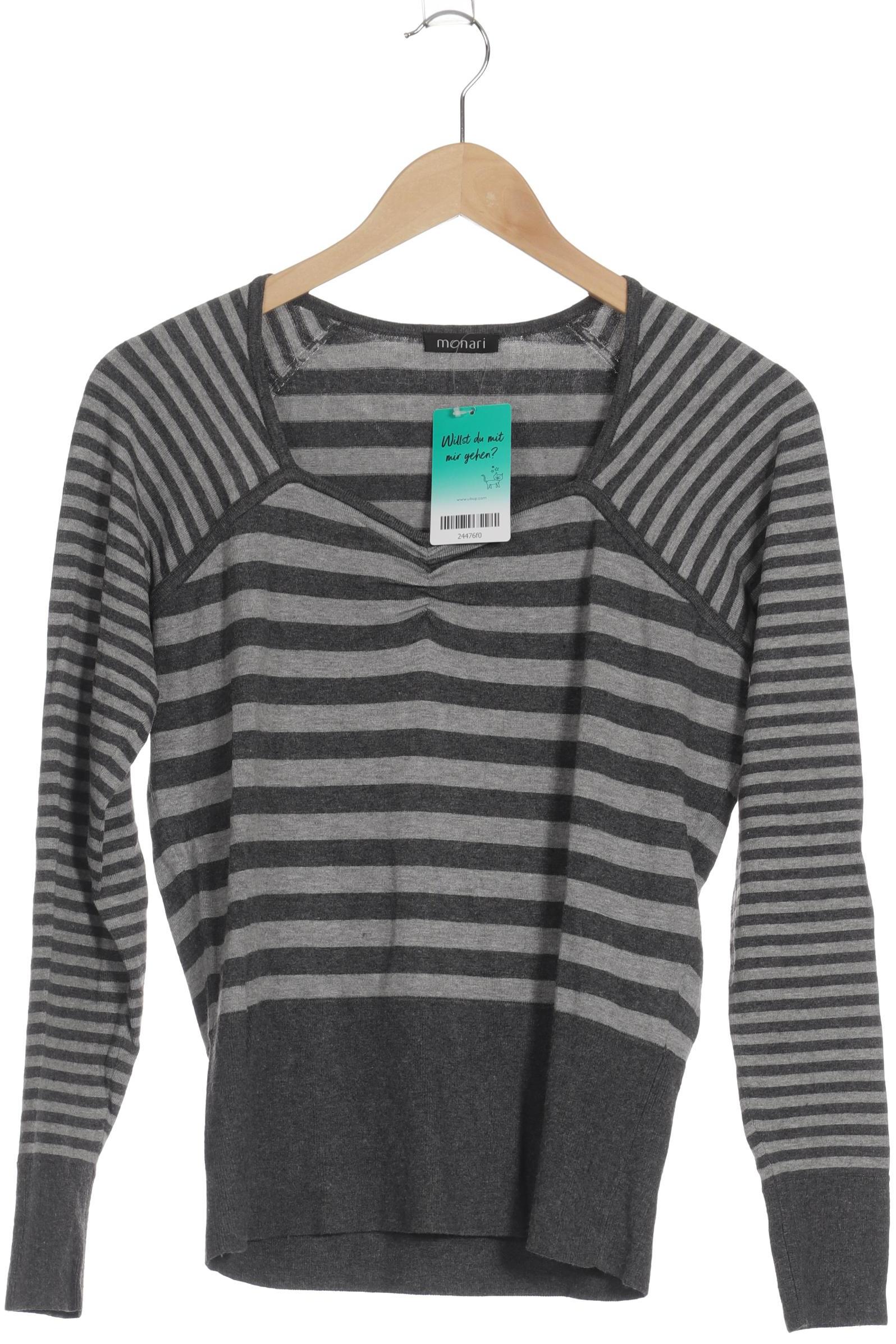 

monari Damen Pullover, grau, Gr. 42