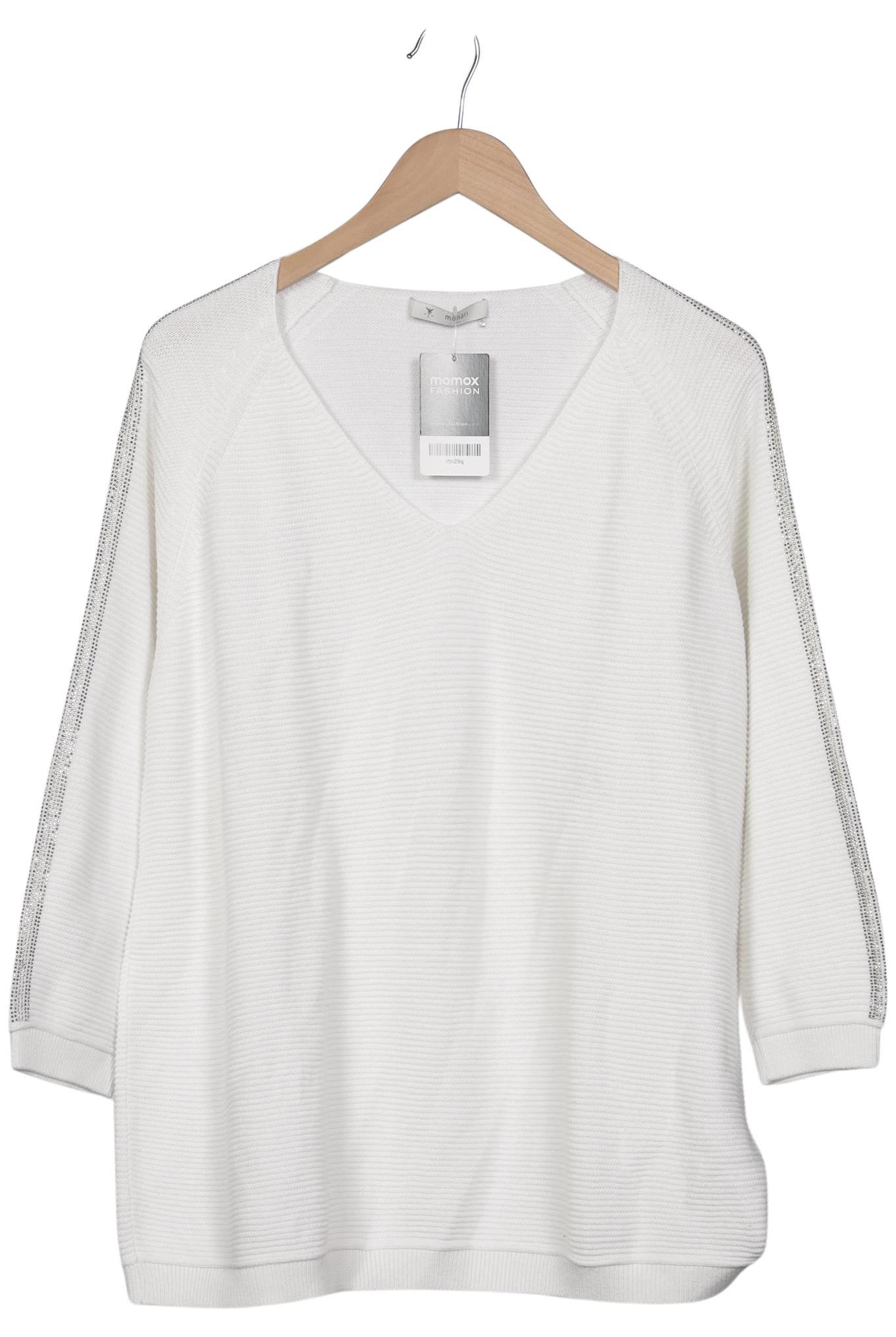 

monari Damen Pullover, weiß, Gr. 46