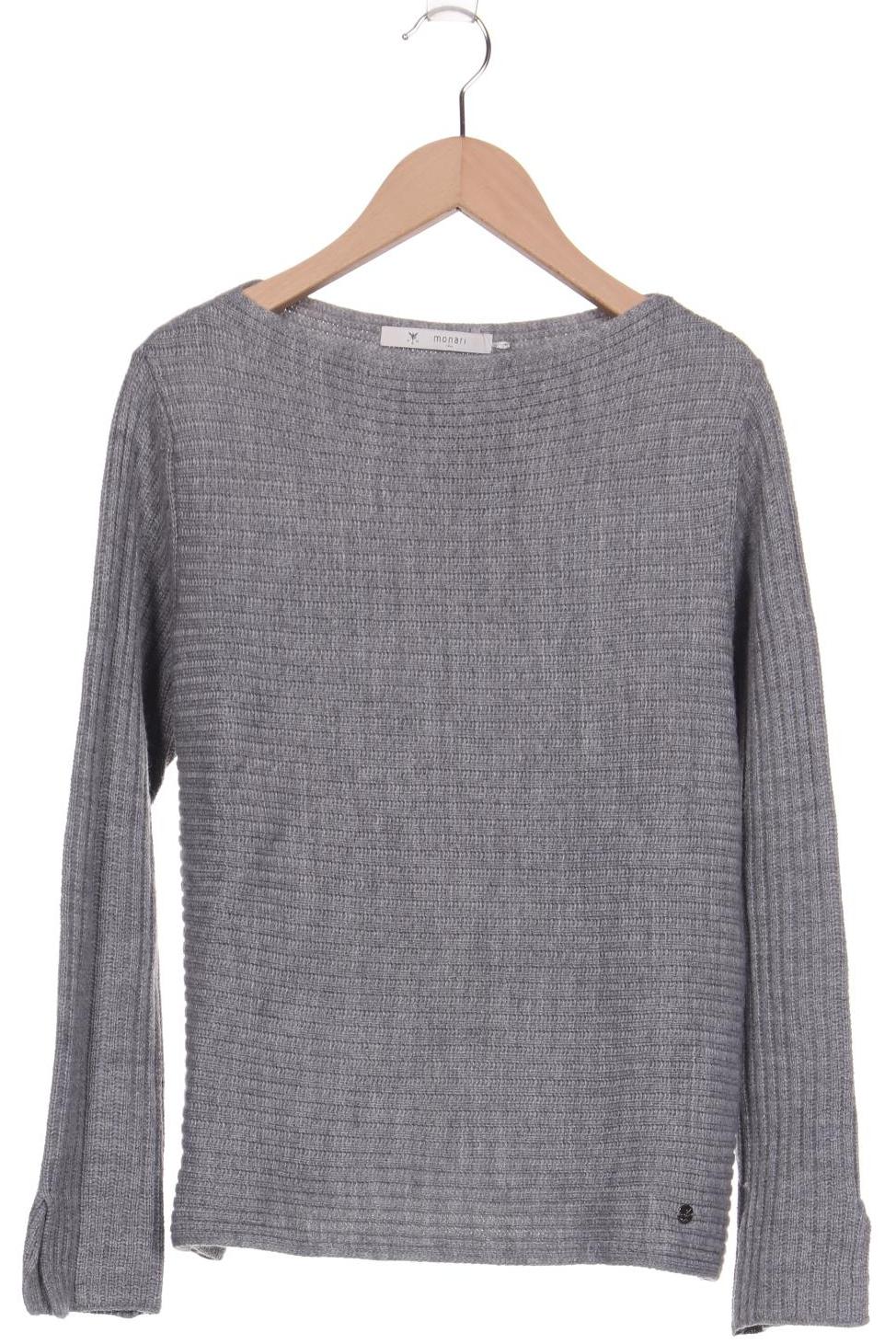 

monari Damen Pullover, grau, Gr. 38
