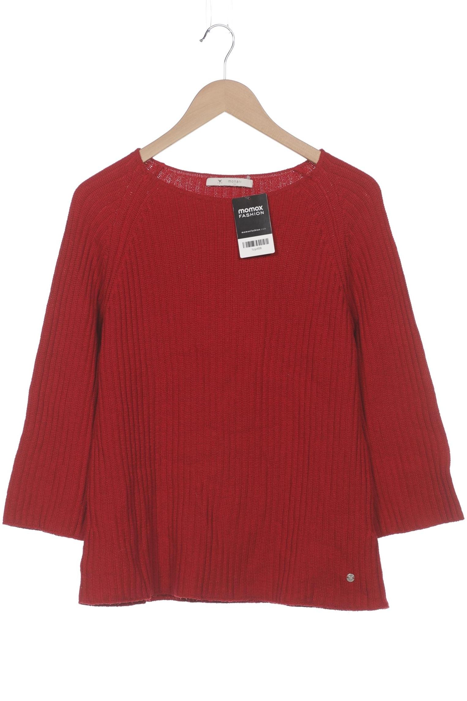 

monari Damen Pullover, rot, Gr. 42