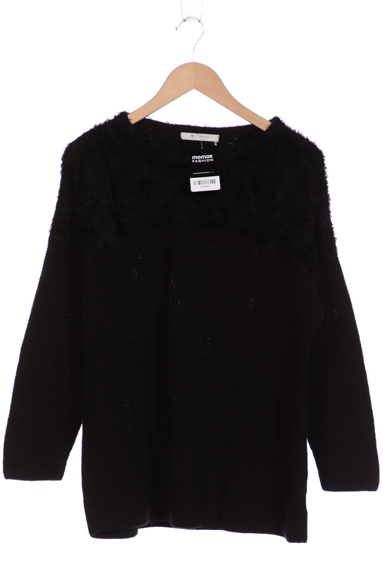 

monari Damen Pullover, schwarz, Gr. 46