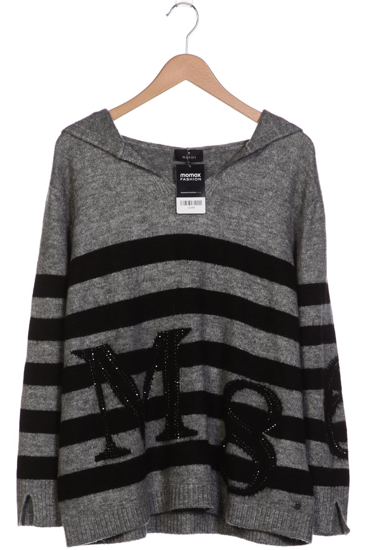 

monari Damen Pullover, grau, Gr. 46