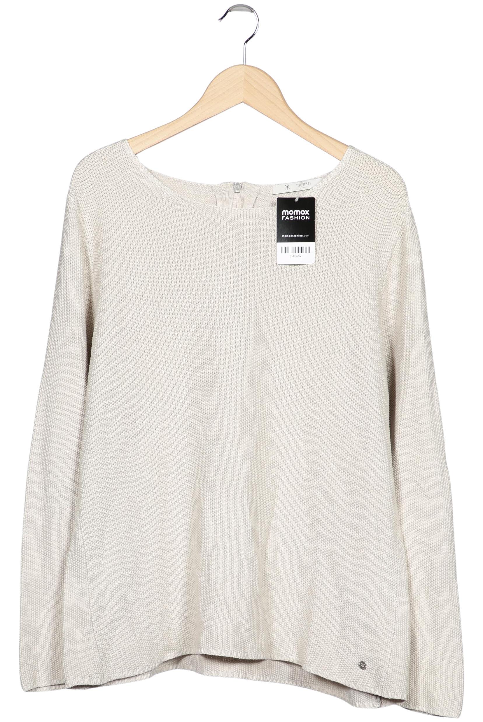 

monari Damen Pullover, beige, Gr. 42
