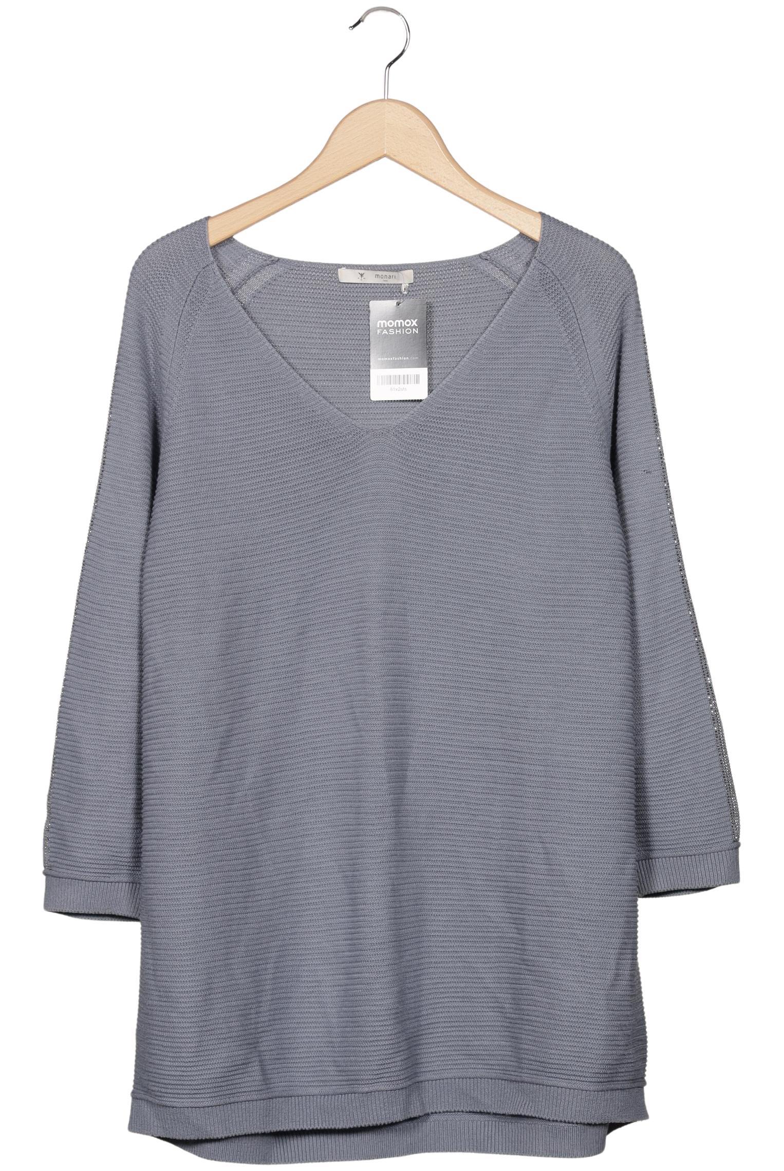 

monari Damen Pullover, grau, Gr. 44