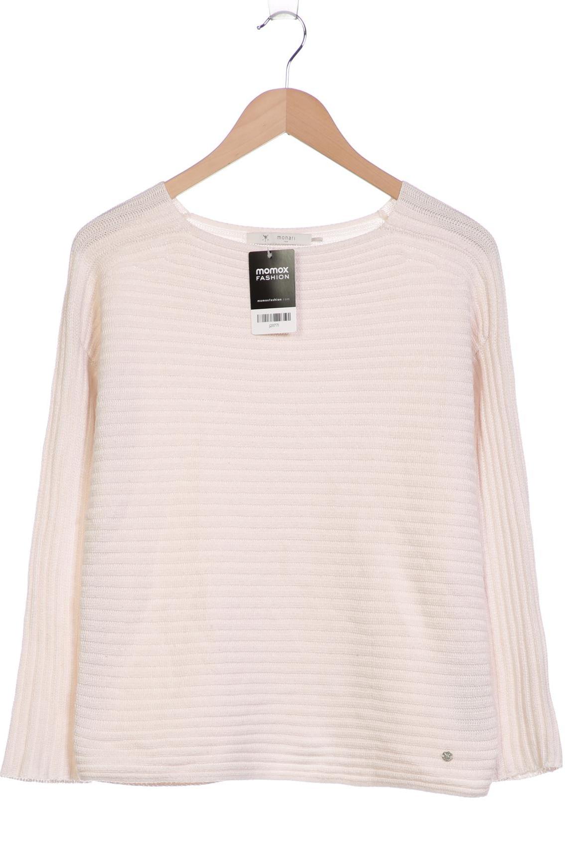 

monari Damen Pullover, weiß, Gr. 38