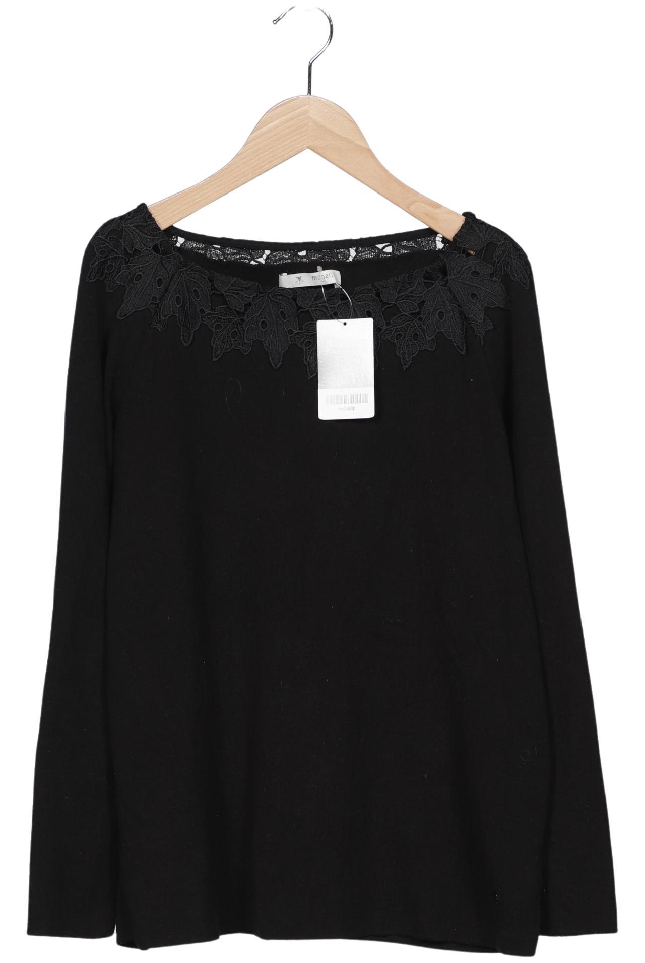 

monari Damen Pullover, schwarz, Gr. 42