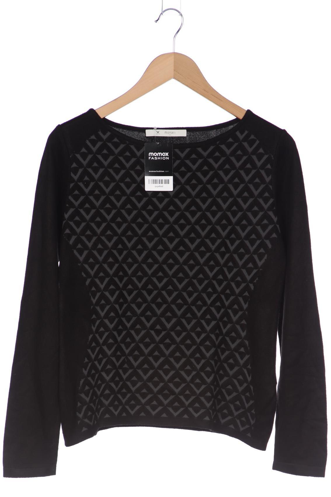 

monari Damen Pullover, schwarz, Gr. 38