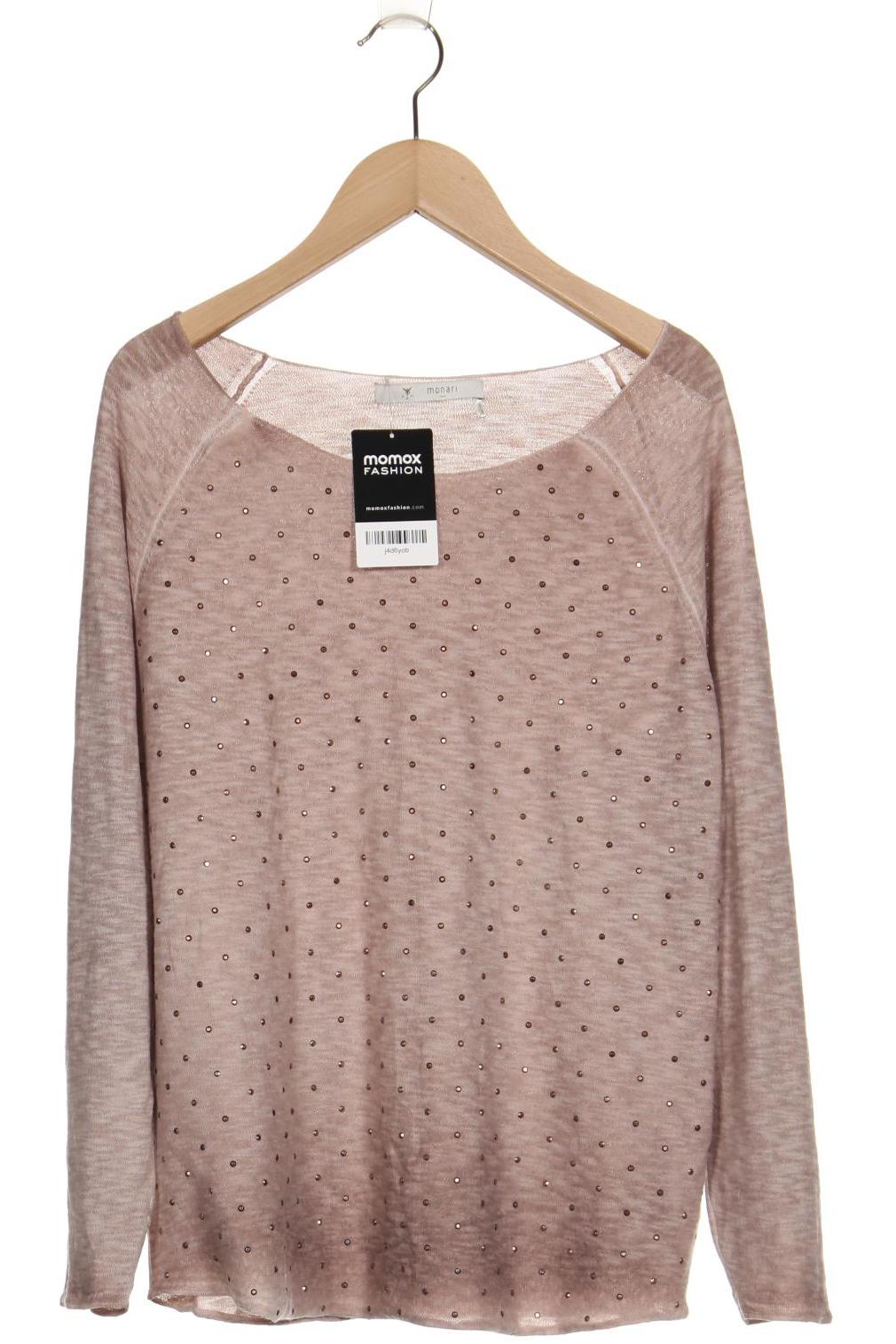 

monari Damen Pullover, braun, Gr. 40