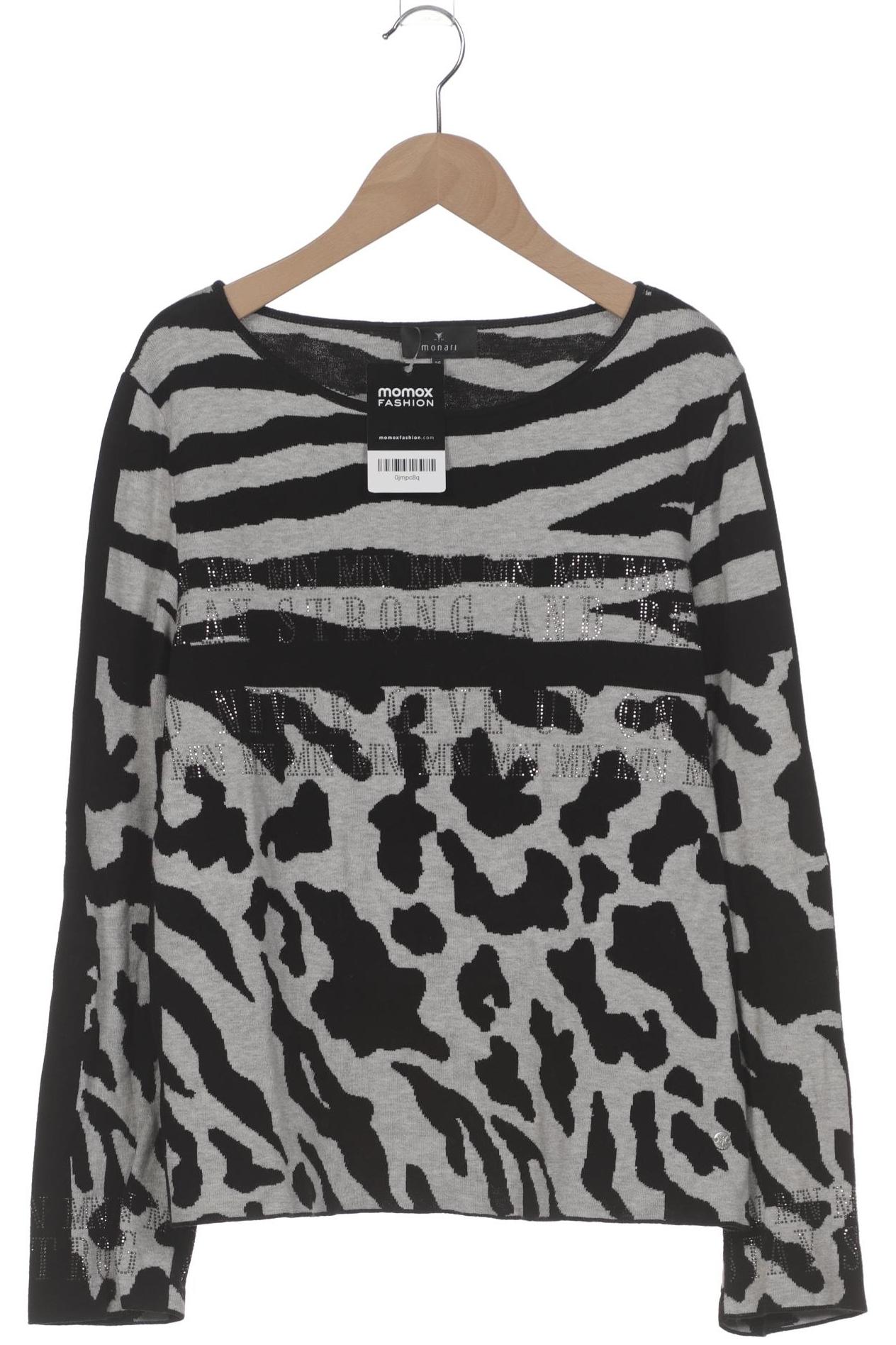 

monari Damen Pullover, grau, Gr. 36