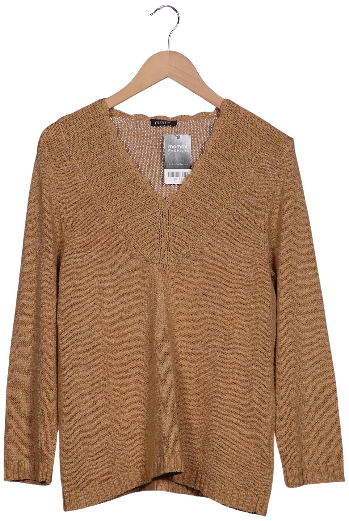 

monari Damen Pullover, beige, Gr. 44