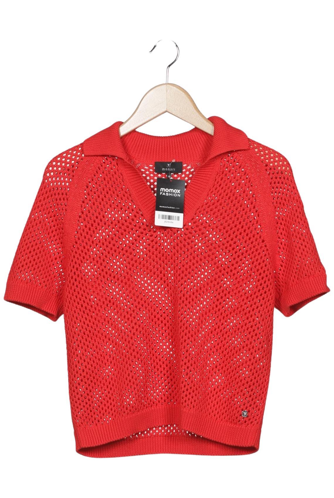 

monari Damen Pullover, rot, Gr. 36