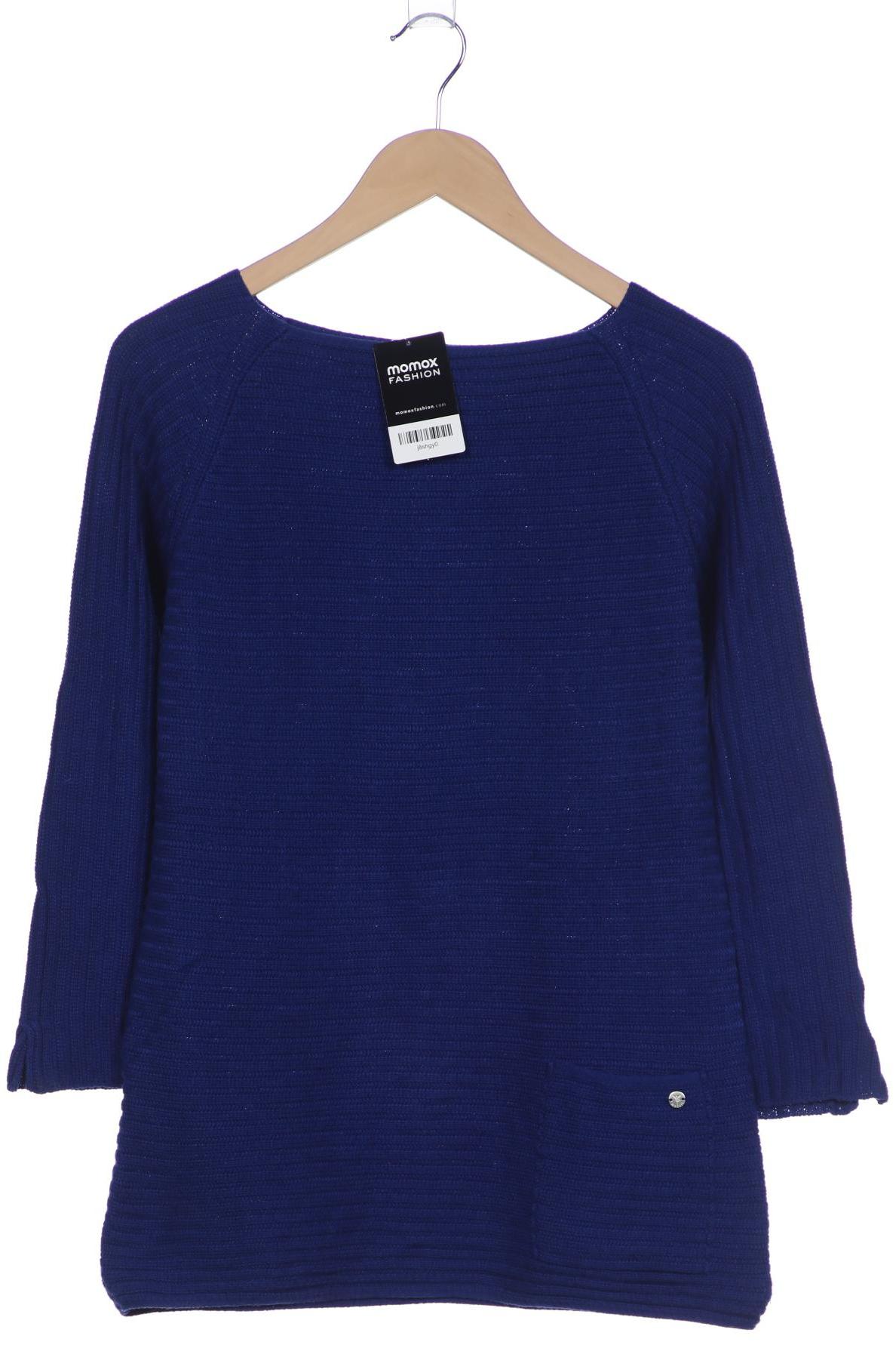 

monari Damen Pullover, blau, Gr. 38