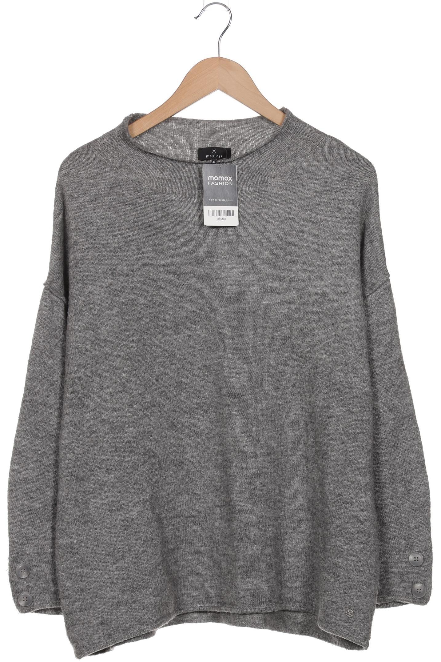 

monari Damen Pullover, grau, Gr. 44