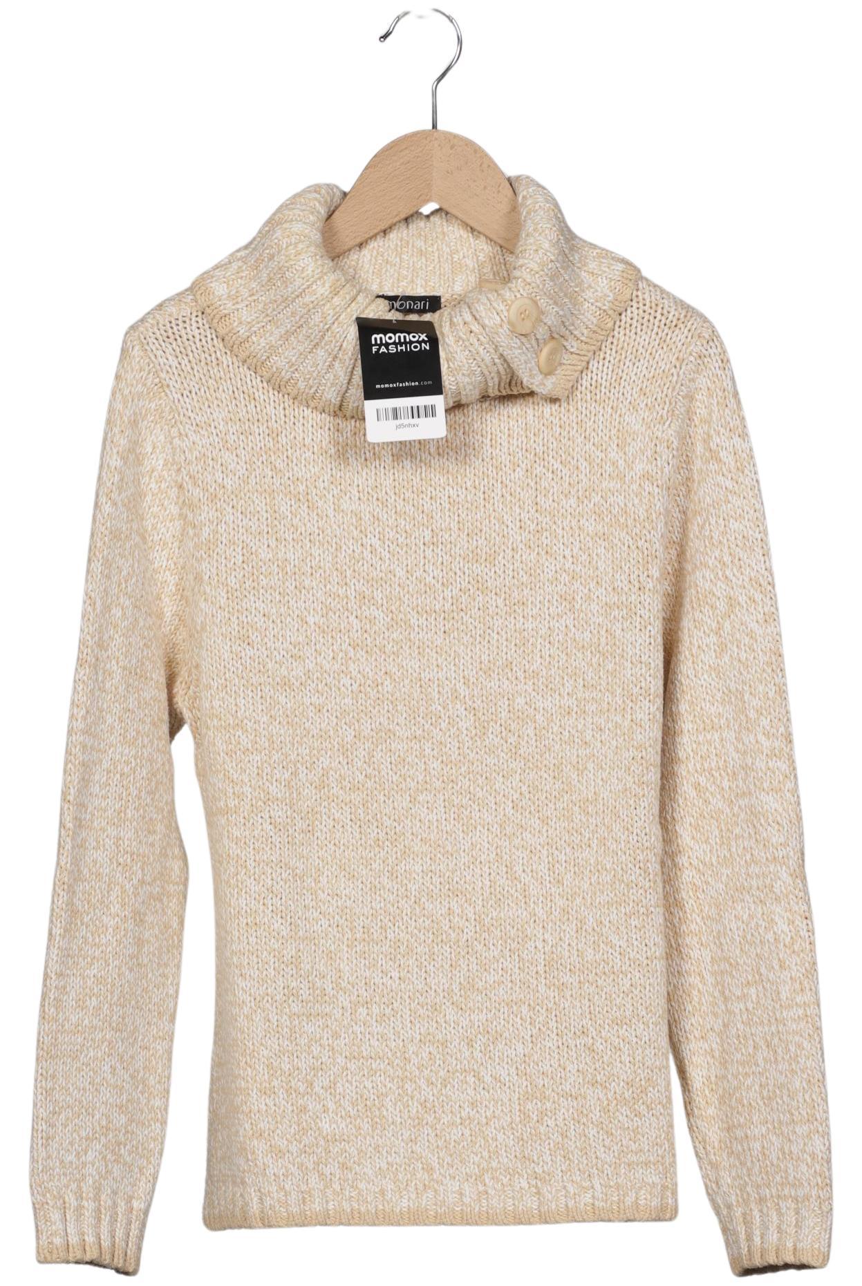 

monari Damen Pullover, beige, Gr. 38