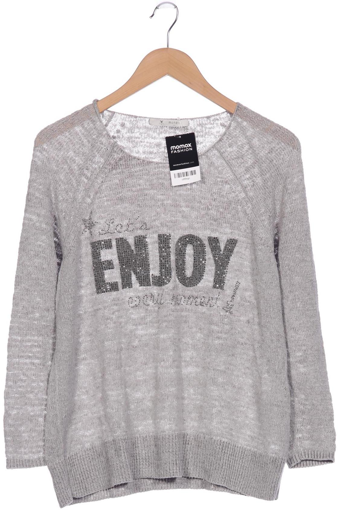 

monari Damen Pullover, grau, Gr. 38