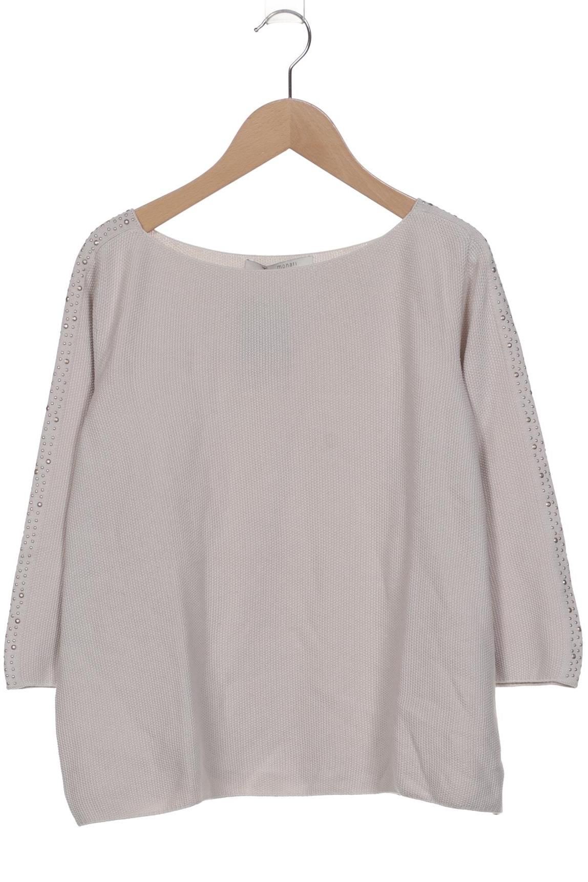 

monari Damen Pullover, beige, Gr. 38