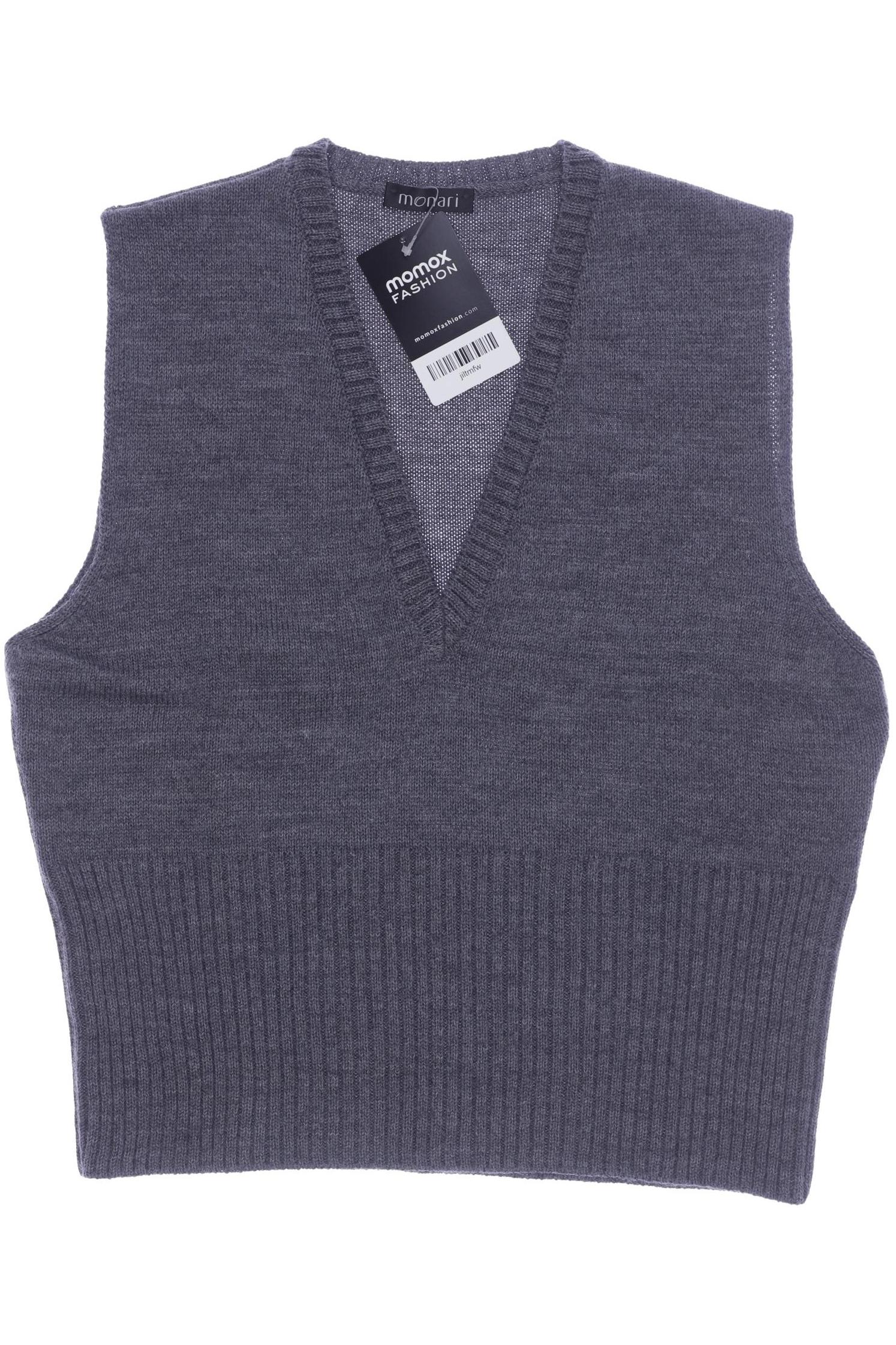 

monari Damen Pullover, grau, Gr. 38