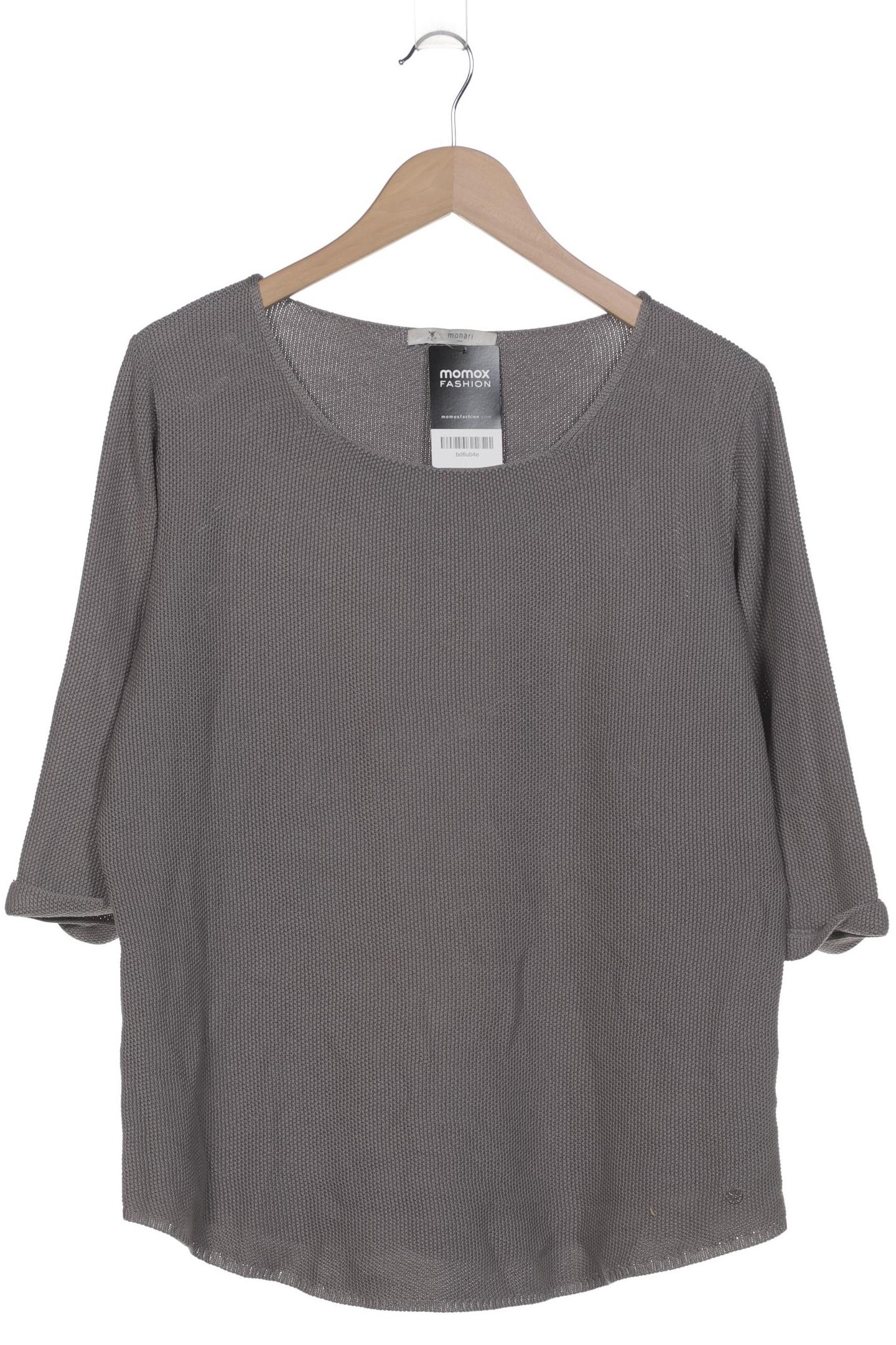 

monari Damen Pullover, grau, Gr. 42