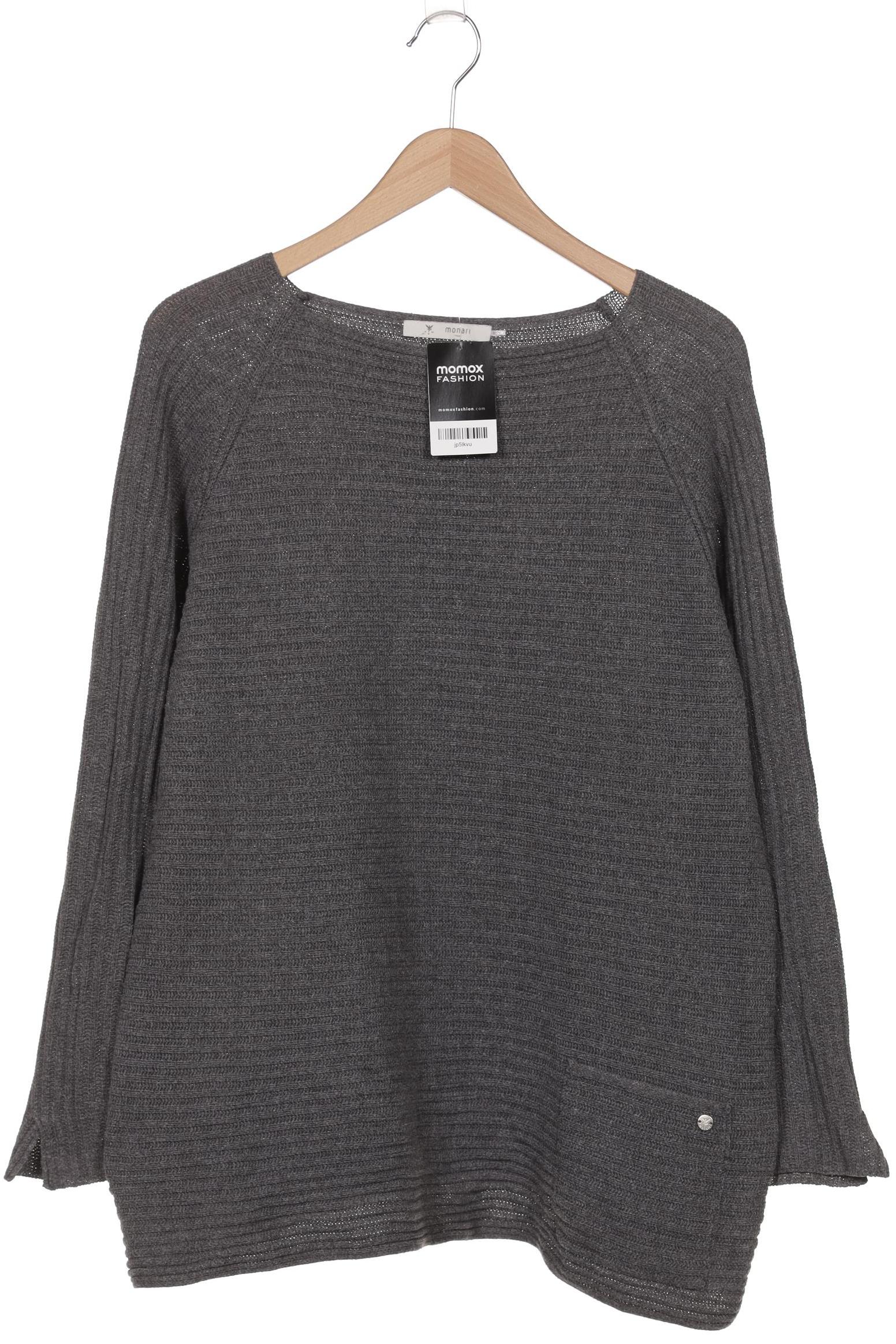 

monari Damen Pullover, grau, Gr. 46