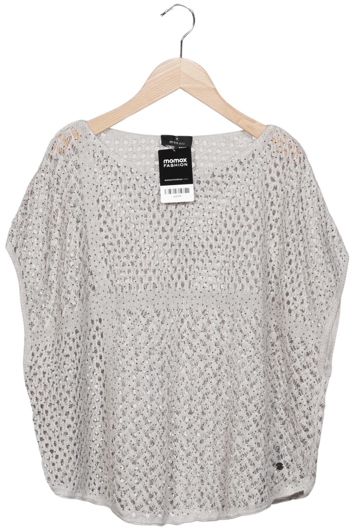 

monari Damen Pullover, grau, Gr. 38