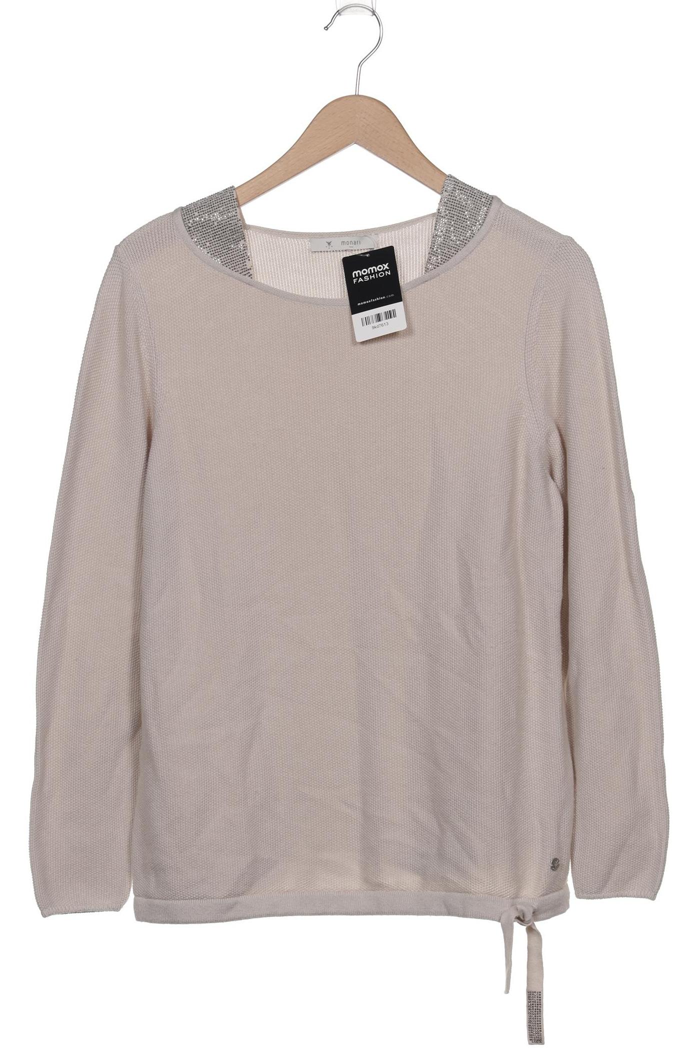 

monari Damen Pullover, beige, Gr. 40