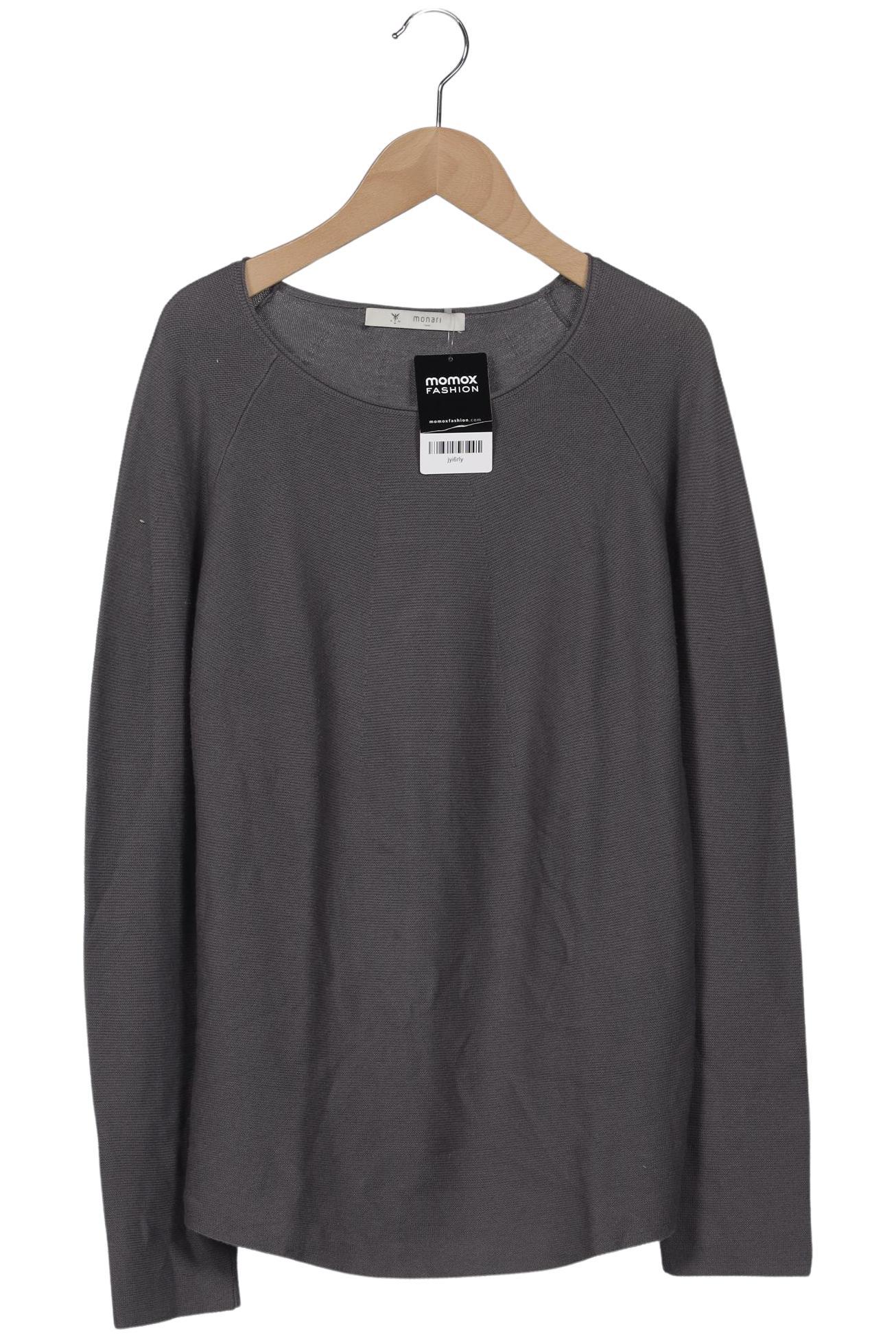 

monari Damen Pullover, grau, Gr. 38