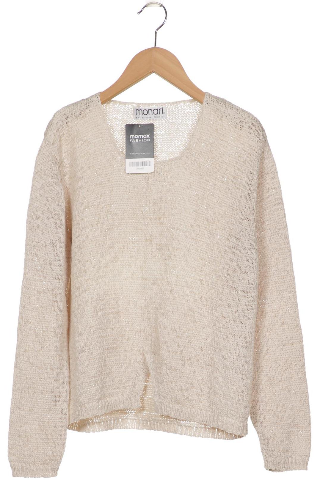 

monari Damen Pullover, cremeweiß
