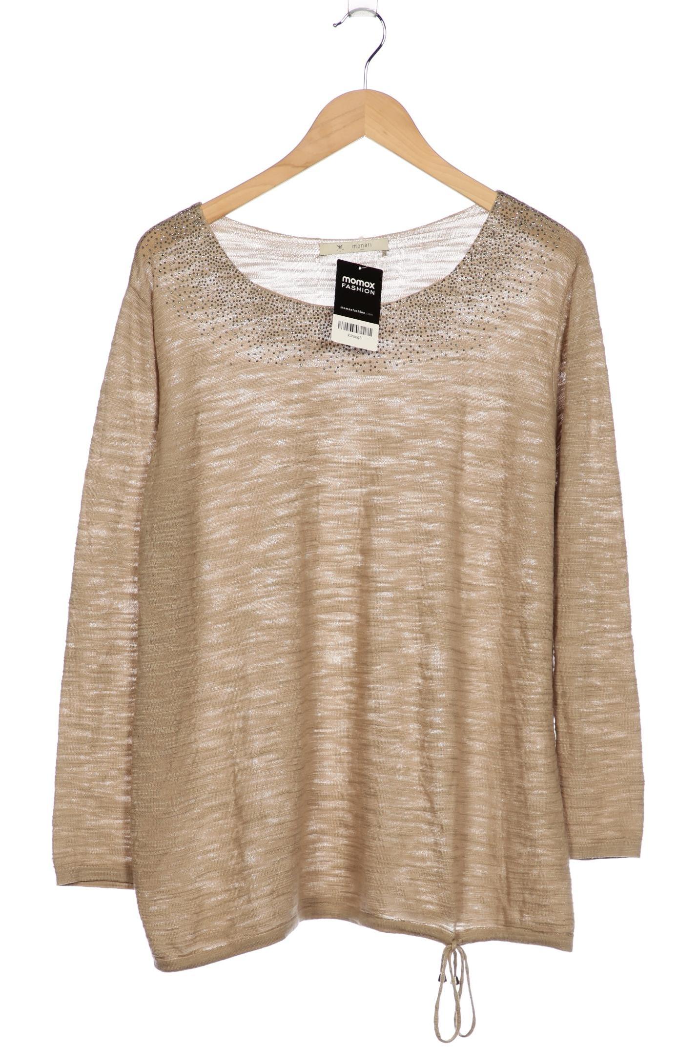 Thumbnail - monari Damen Pullover, beige, Gr. 52