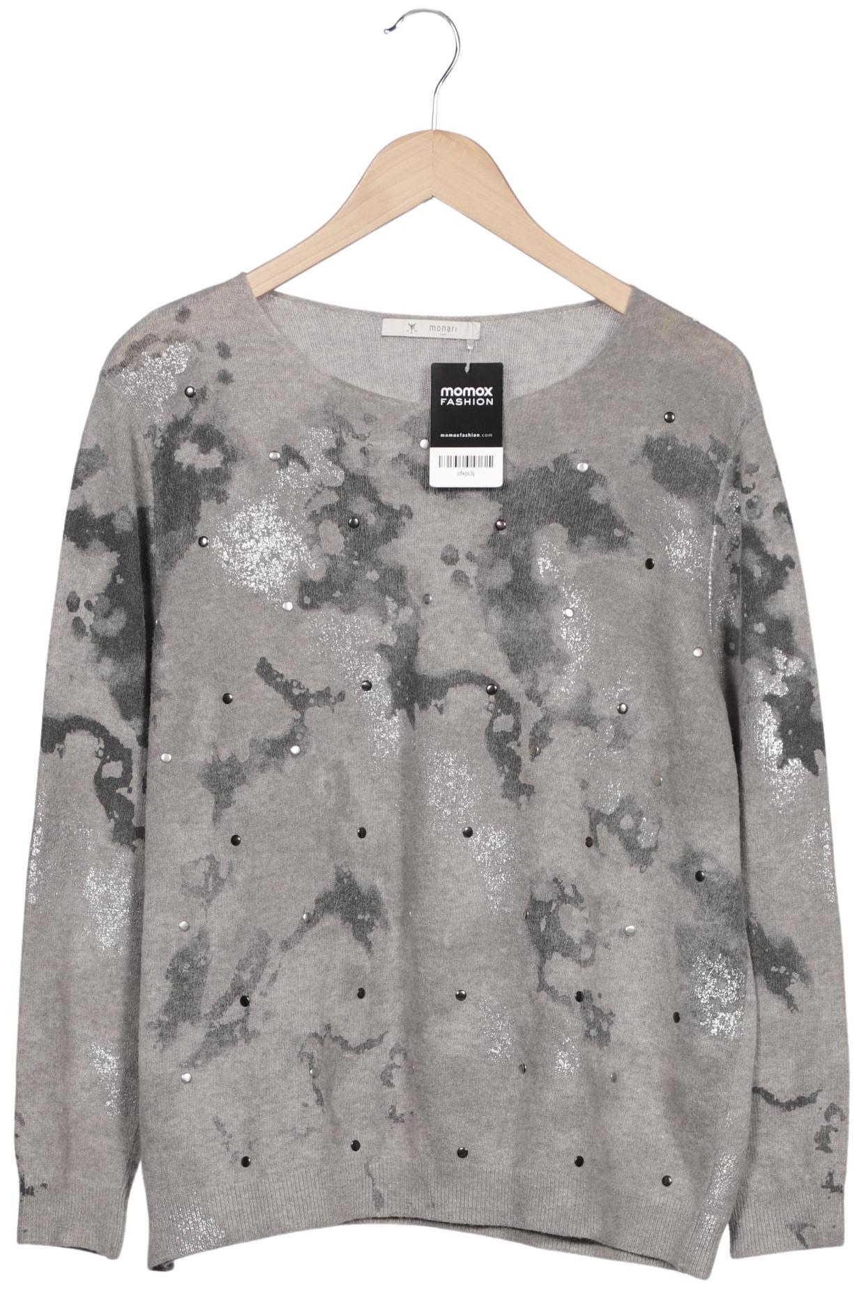 

monari Damen Pullover, grau, Gr. 42