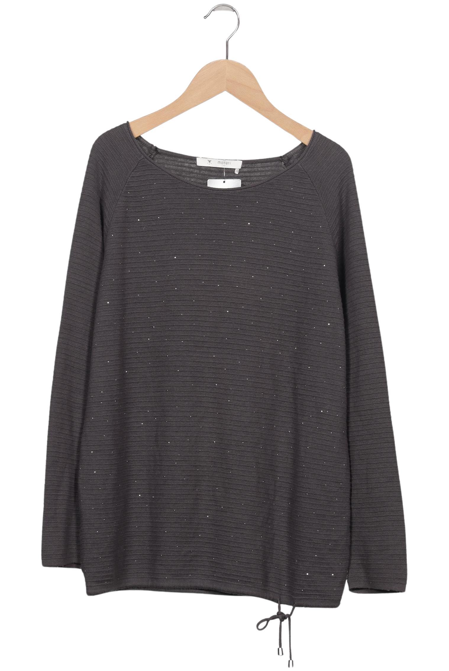 

monari Damen Pullover, grau, Gr. 40