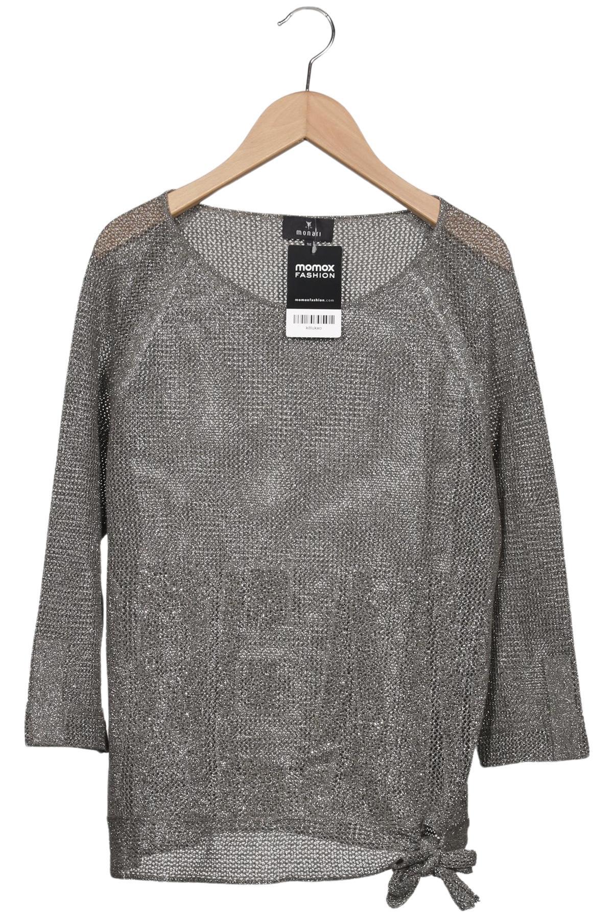 

monari Damen Pullover, grau, Gr. 36