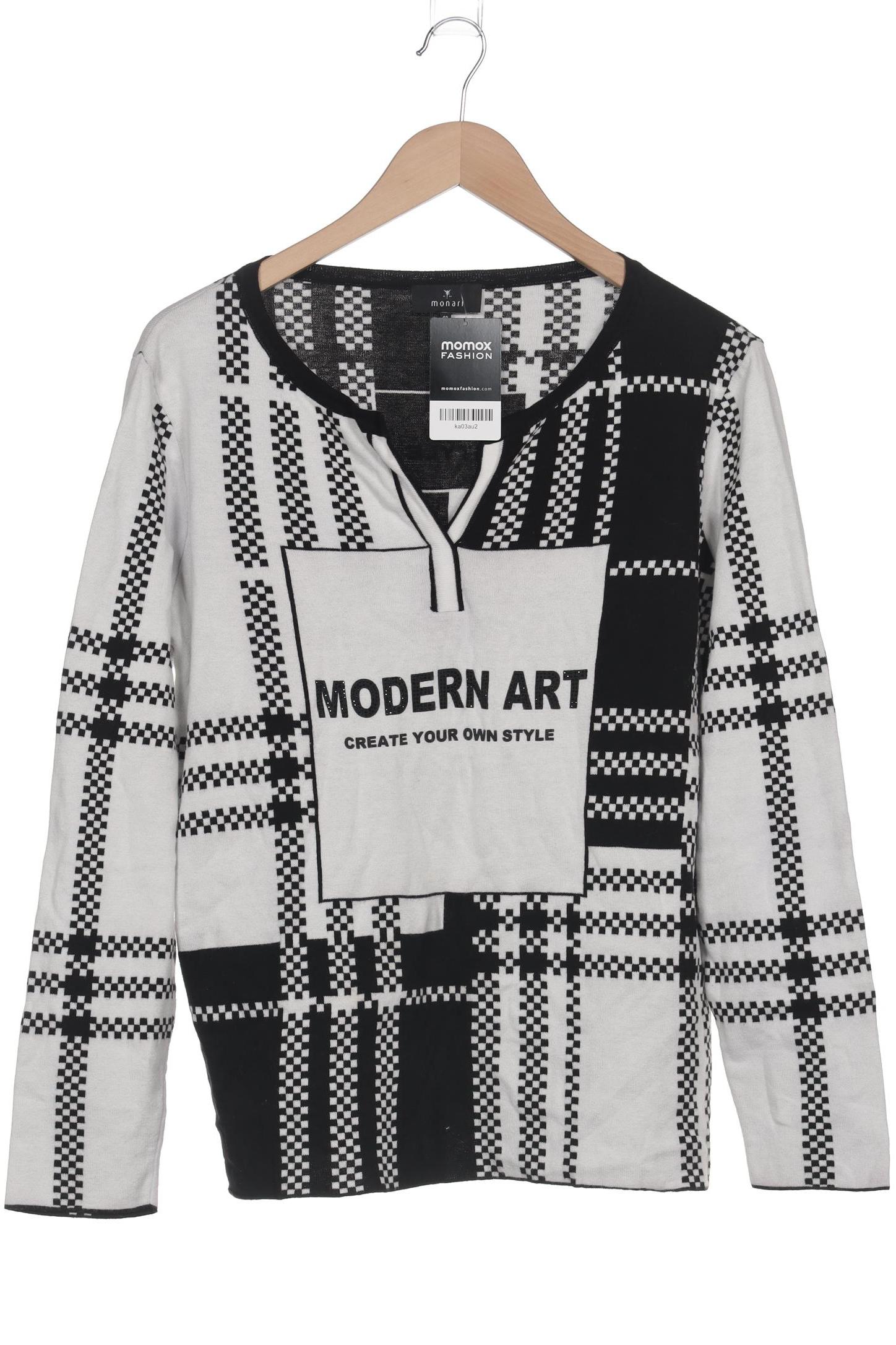

monari Damen Pullover, weiß, Gr. 40