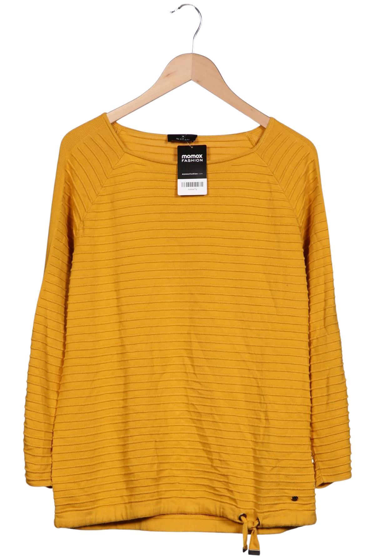 

monari Damen Pullover, gelb, Gr. 42