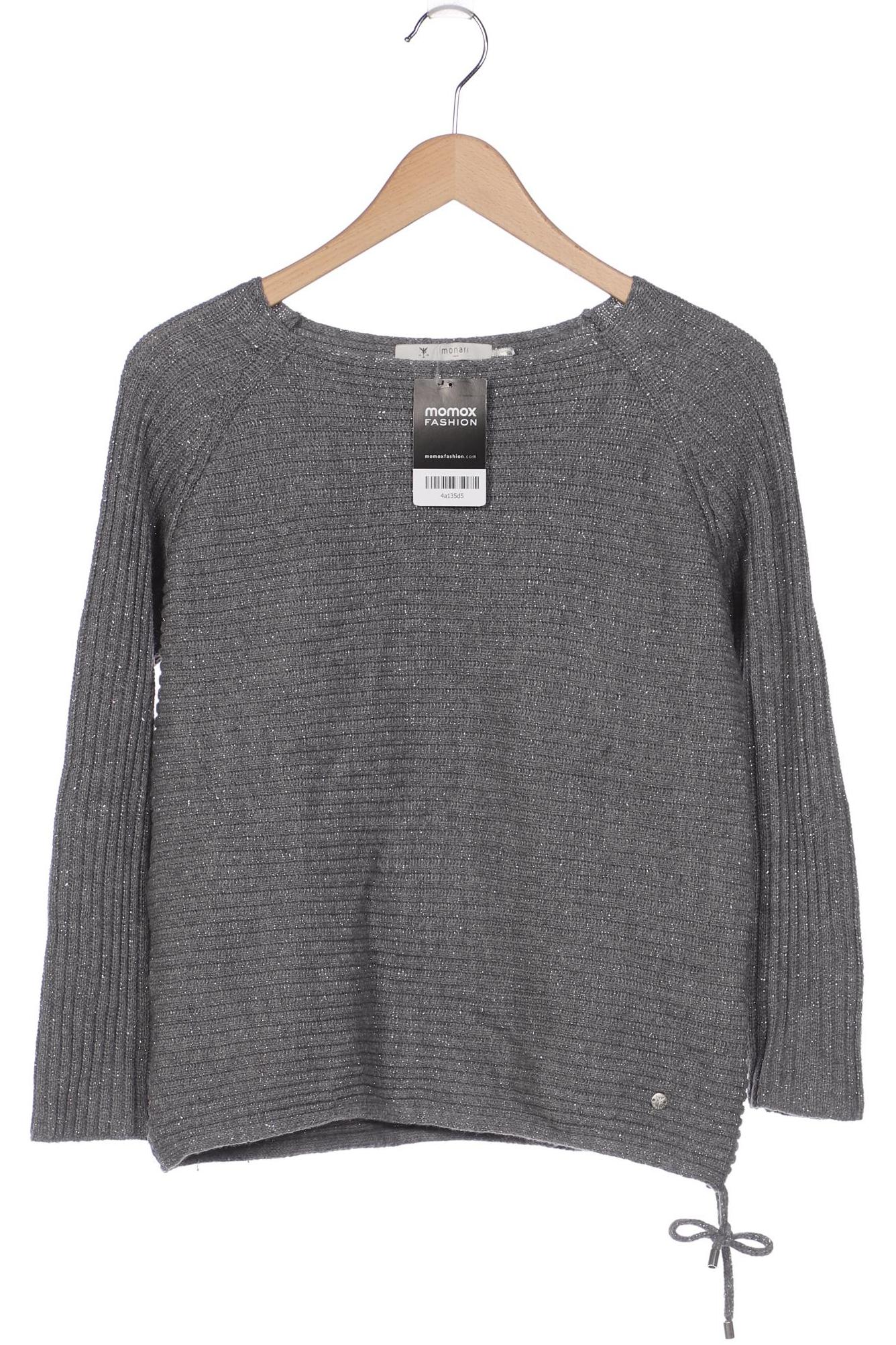 

monari Damen Pullover, grau, Gr. 40