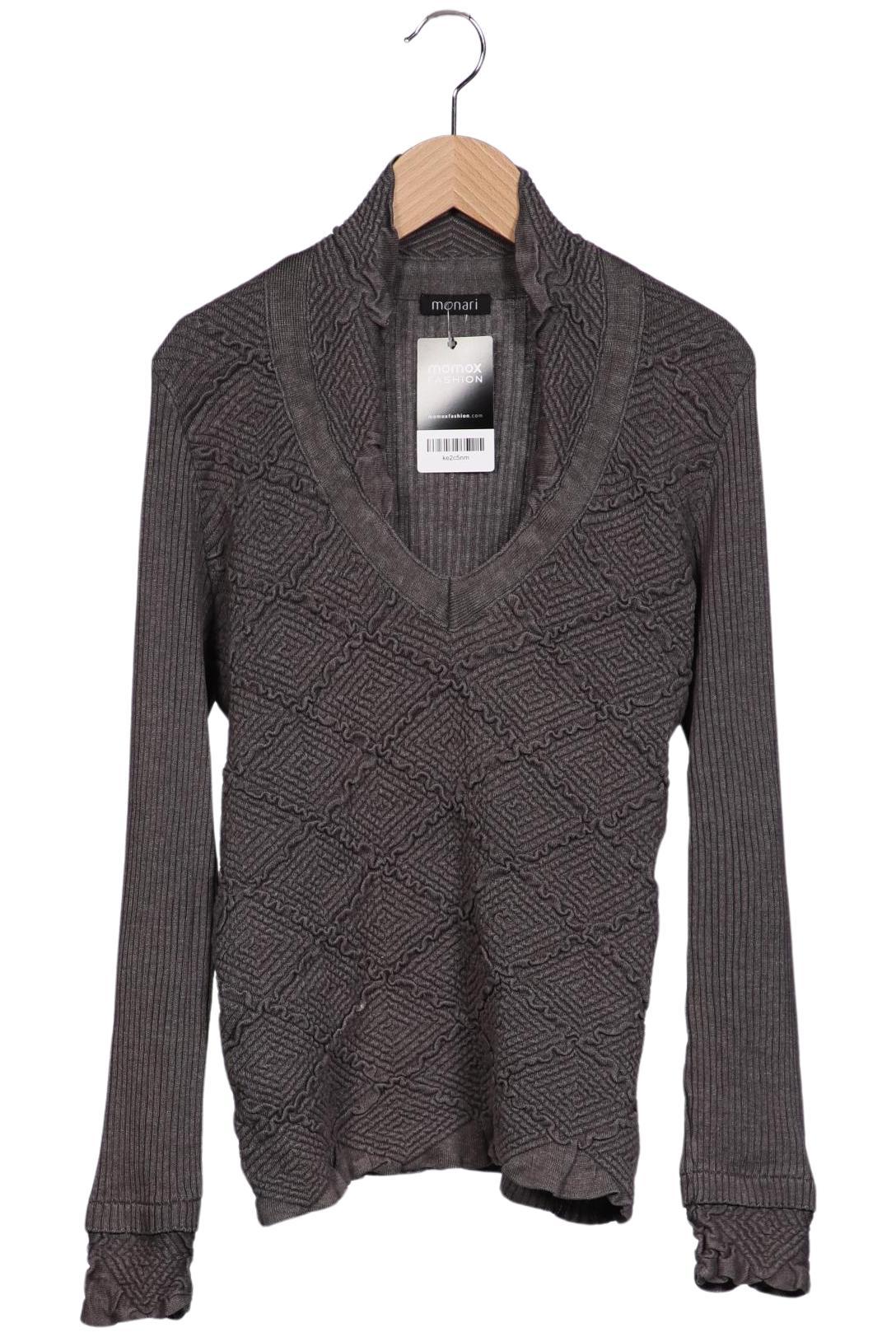 

monari Damen Pullover, grau, Gr. 40