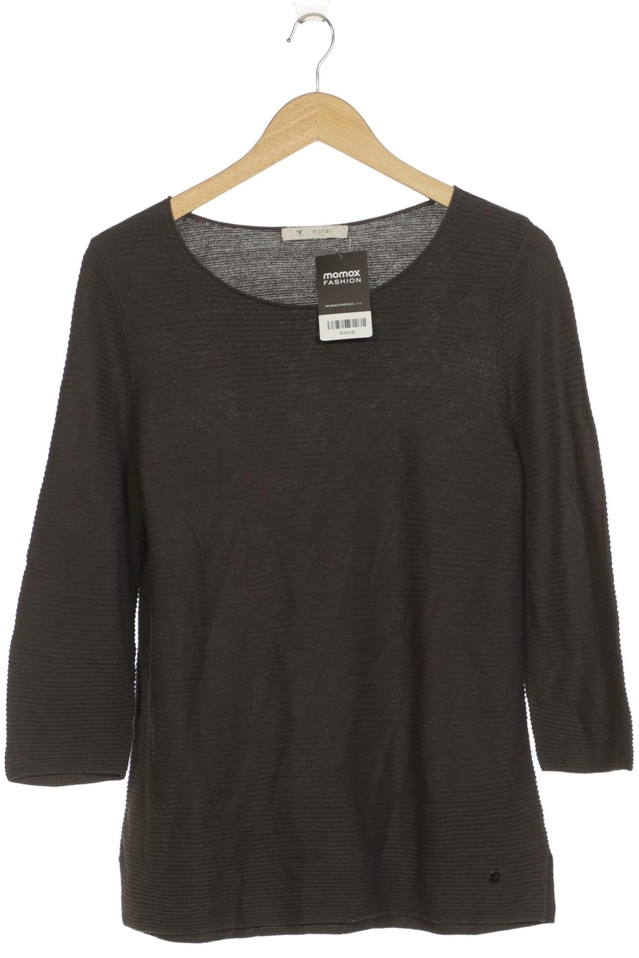 

monari Damen Pullover, grau, Gr. 42