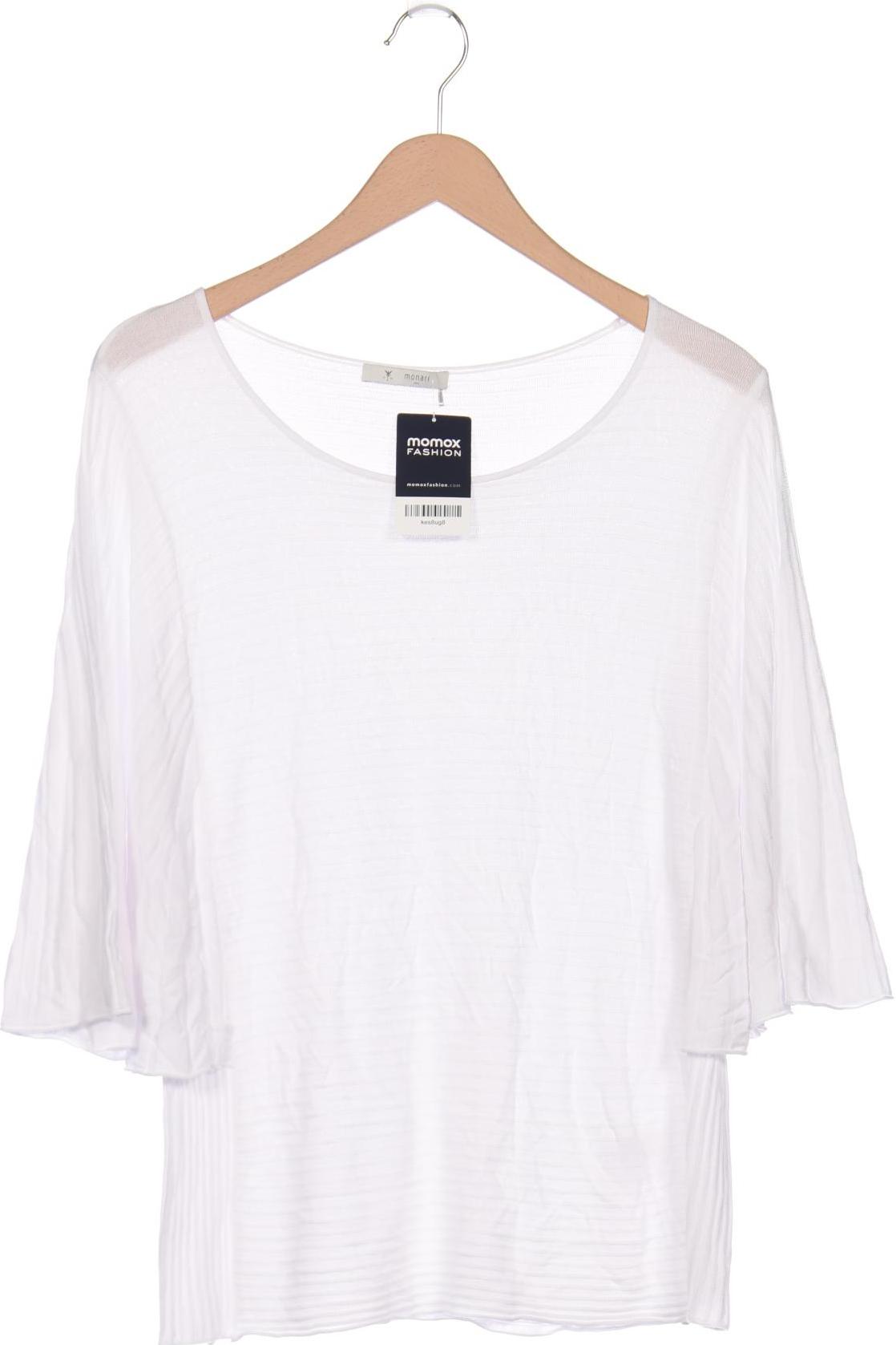 

monari Damen Pullover, weiß, Gr. 42