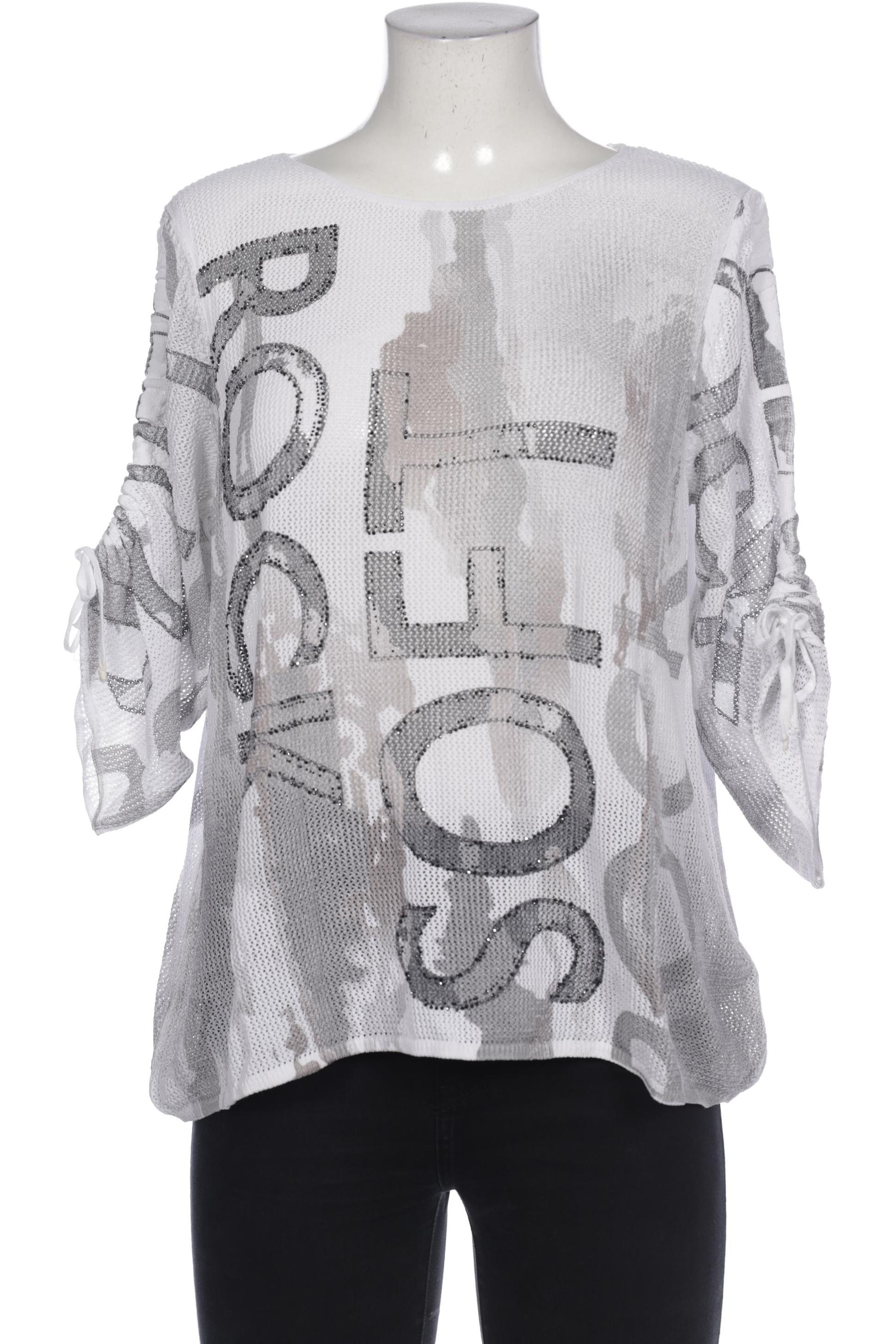 

monari Damen Pullover, weiß, Gr. 44