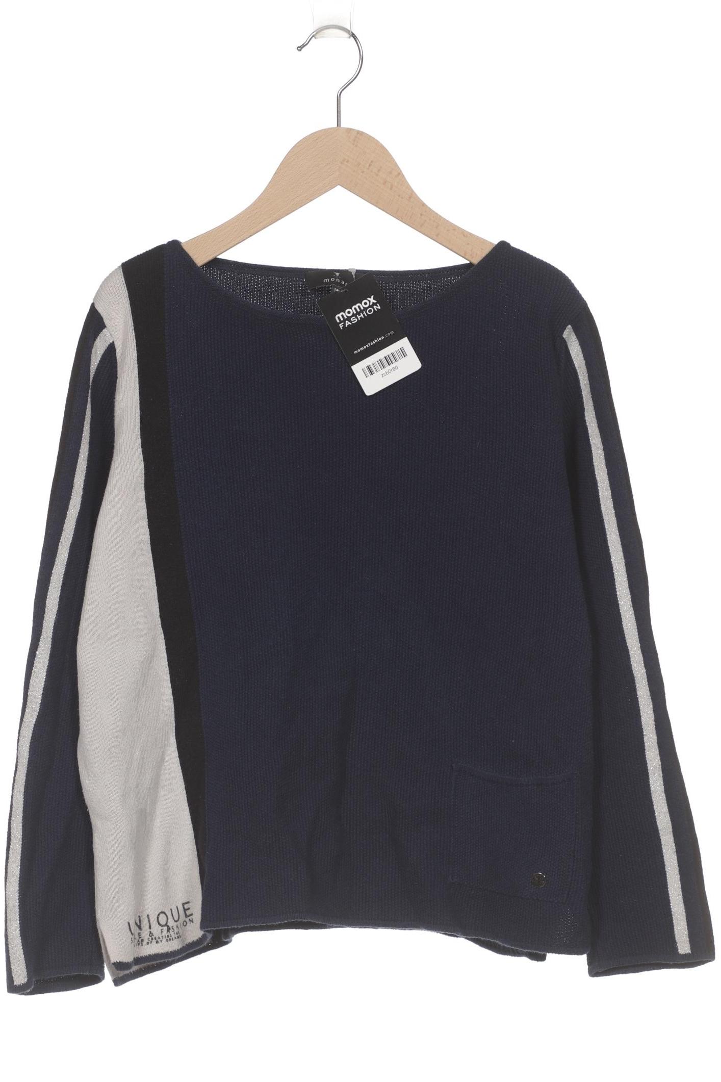 

monari Damen Pullover, marineblau, Gr. 36