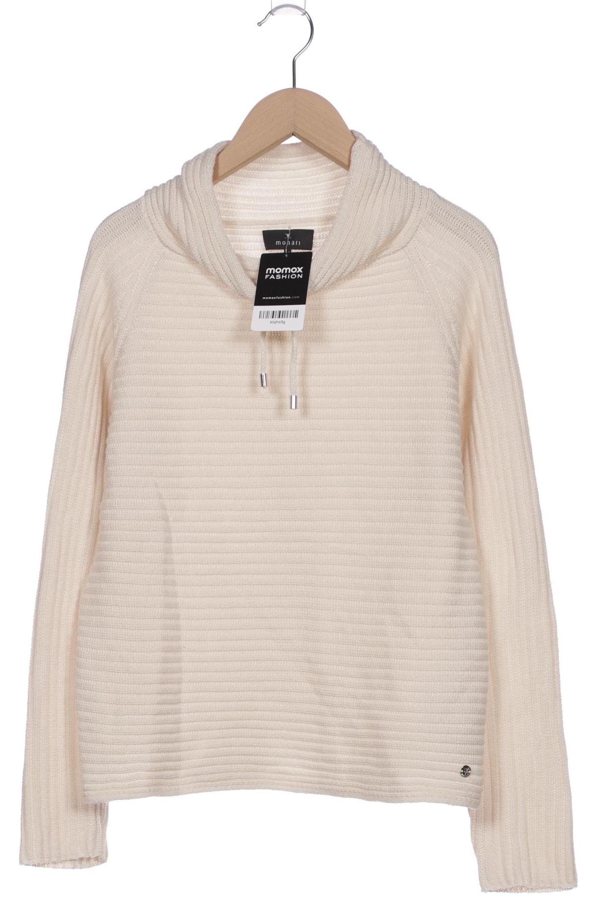 

monari Damen Pullover, cremeweiß, Gr. 36