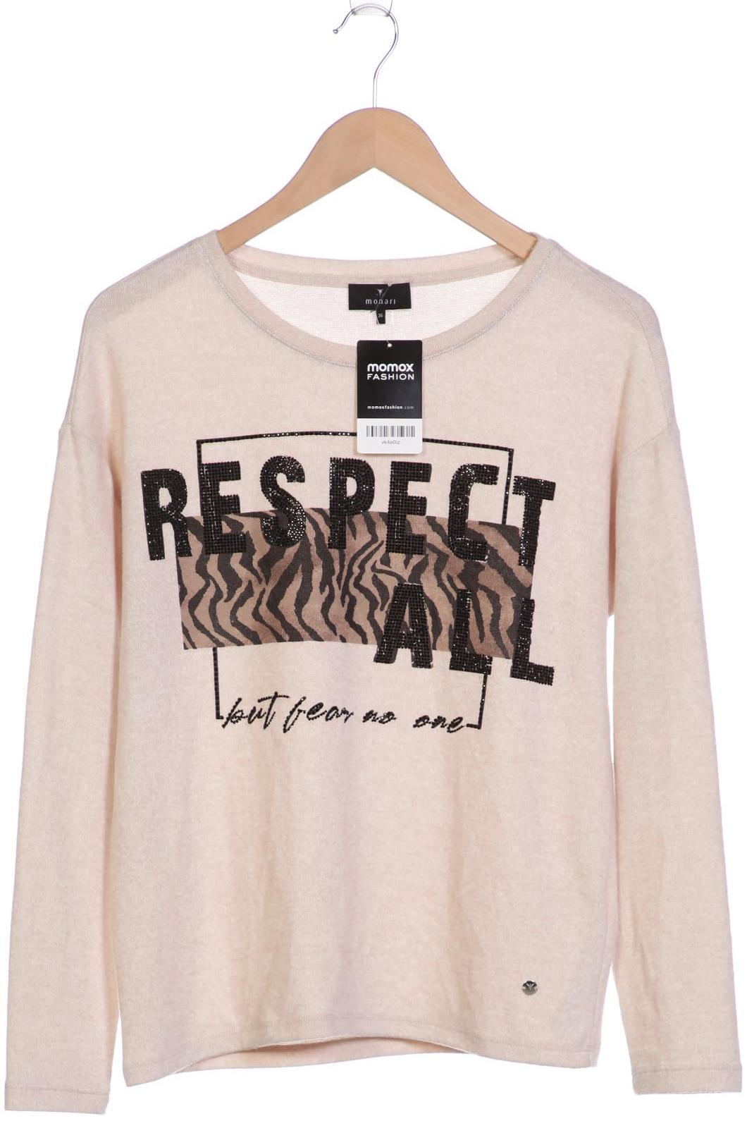 

monari Damen Pullover, beige, Gr. 36