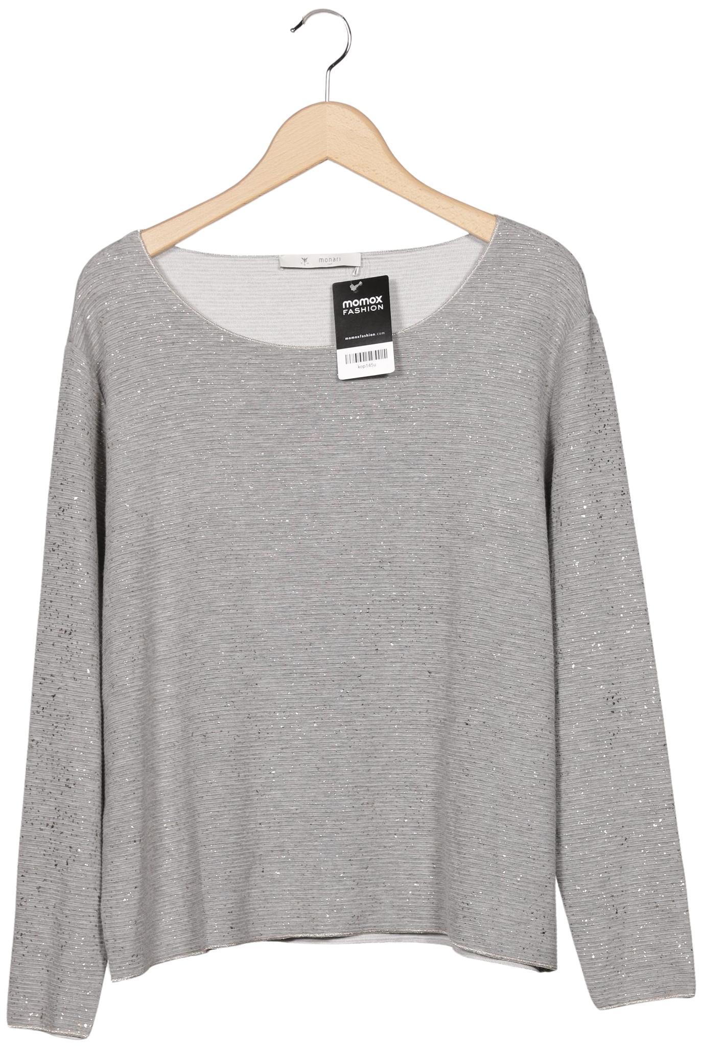 

monari Damen Pullover, grau, Gr. 40